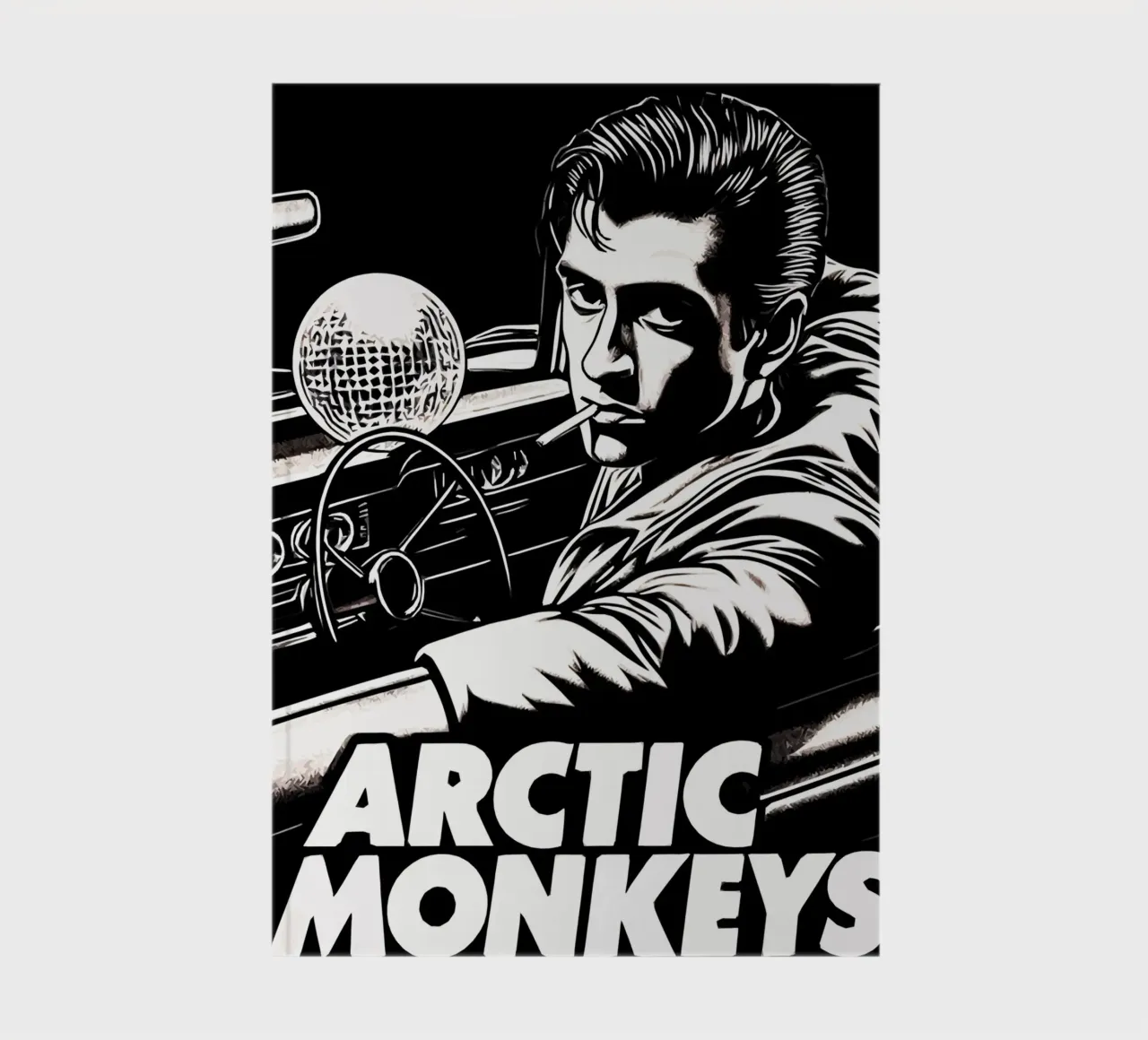Arctic Monkeys alex turner Art notebook by music soul