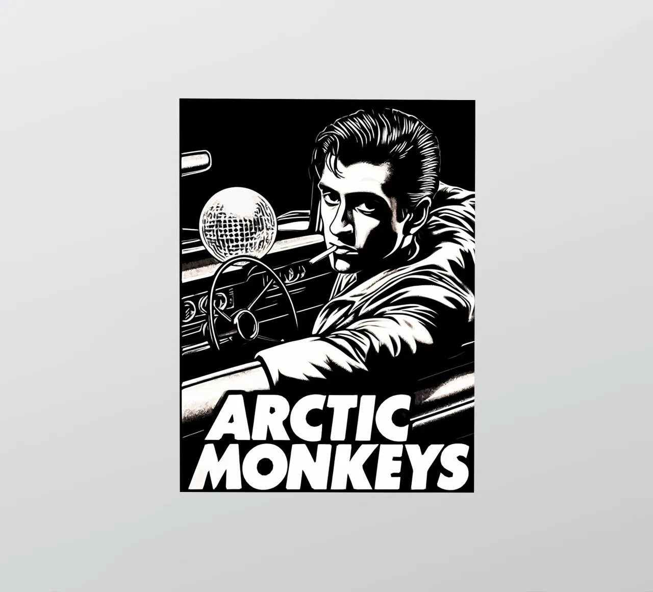 Arctic Monkeys alex turner Kunst Sticker von music soul