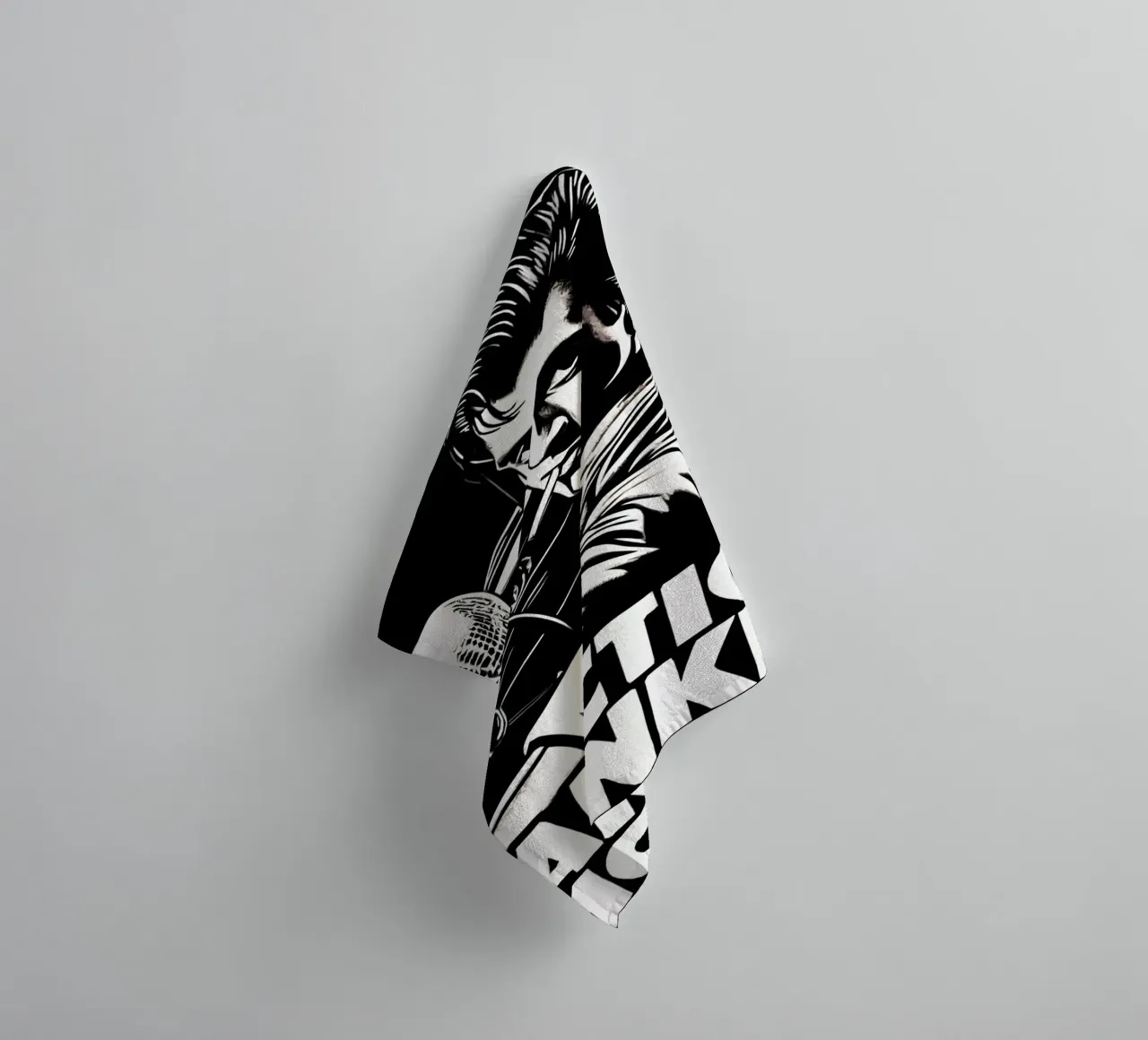 Arctic Monkeys alex turner Art towel by music soul