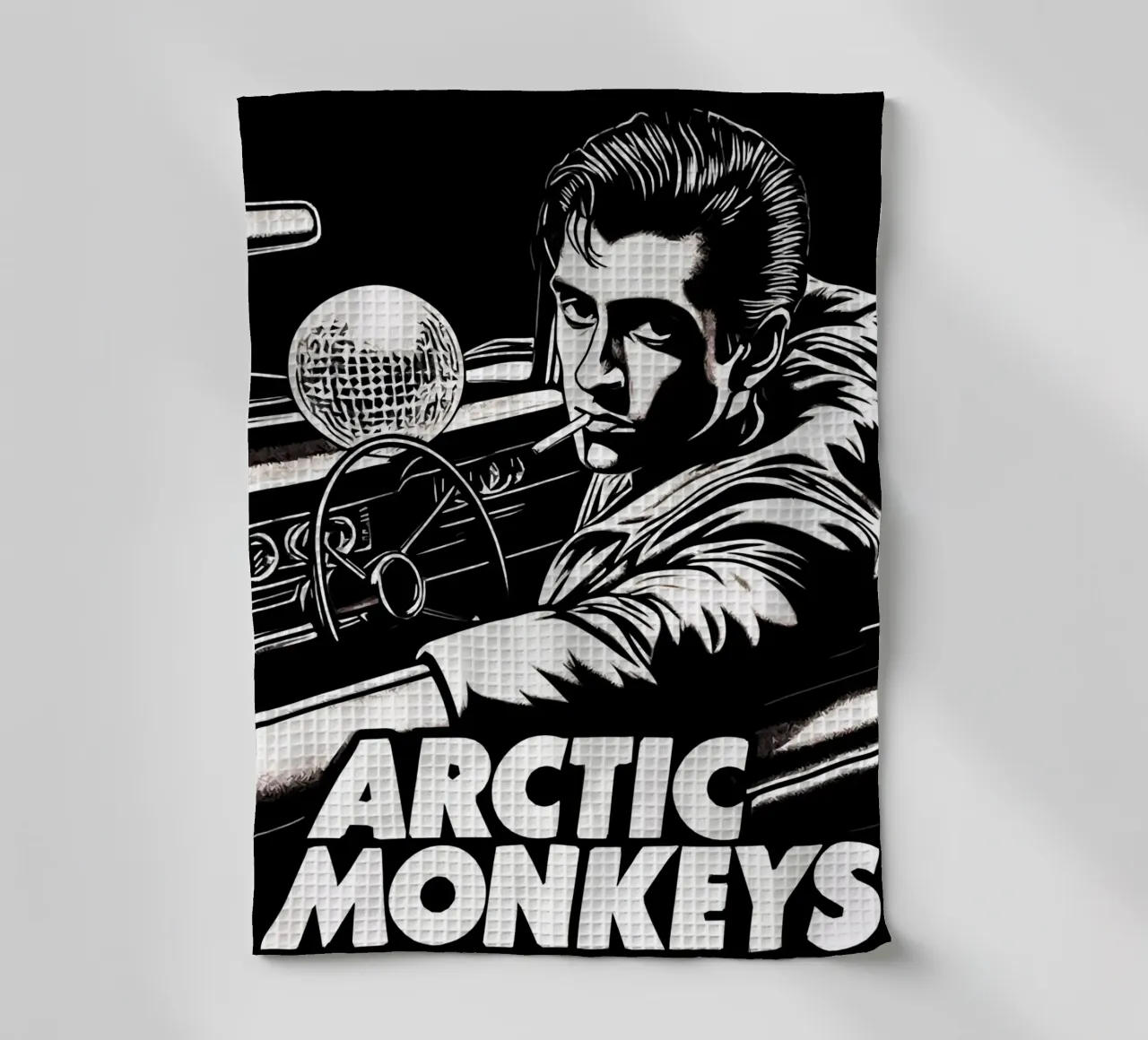 Arctic Monkeys alex turner Art torchon de music soul
