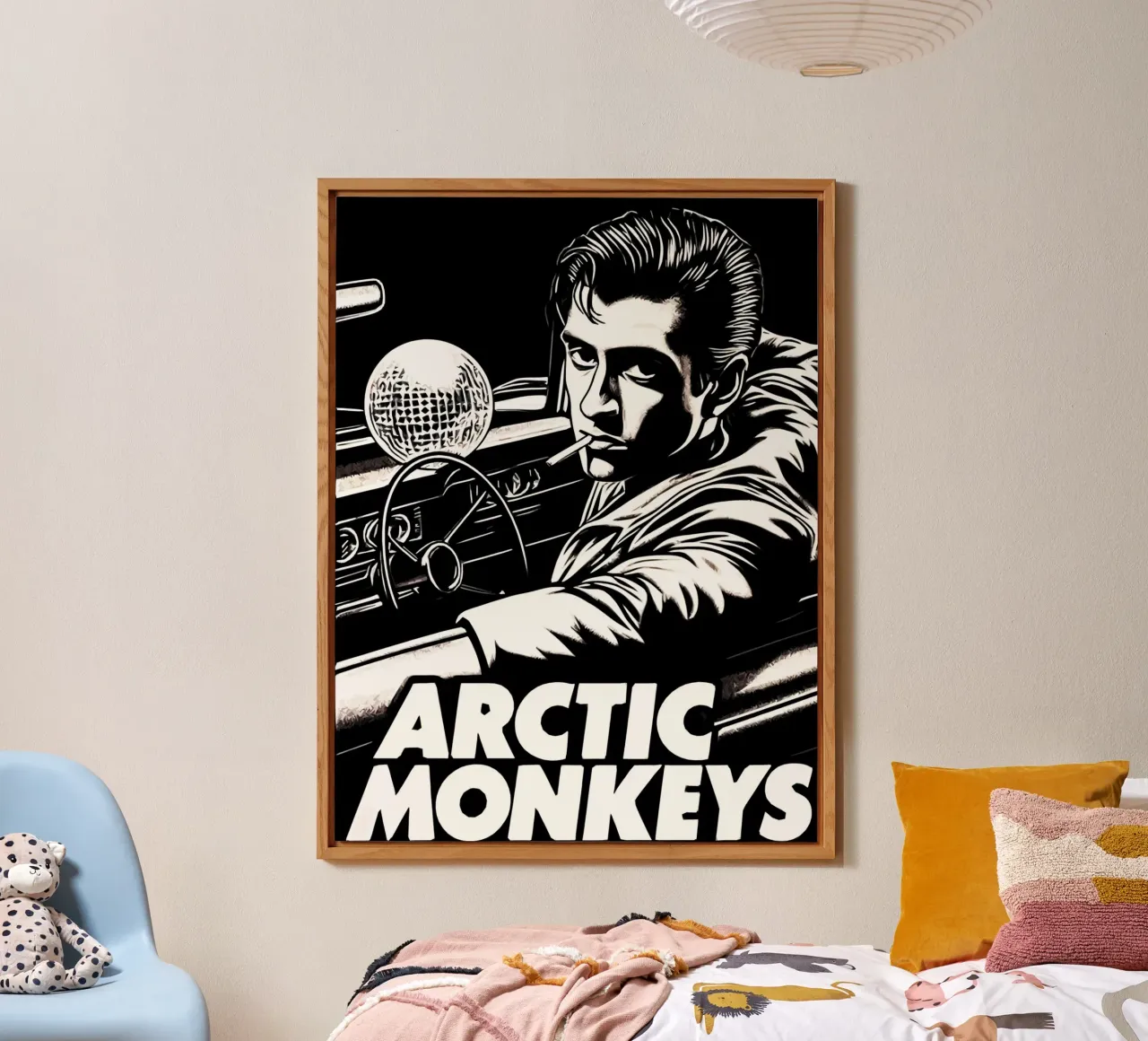 Arctic Monkeys alex turner Art forex plate by music soul