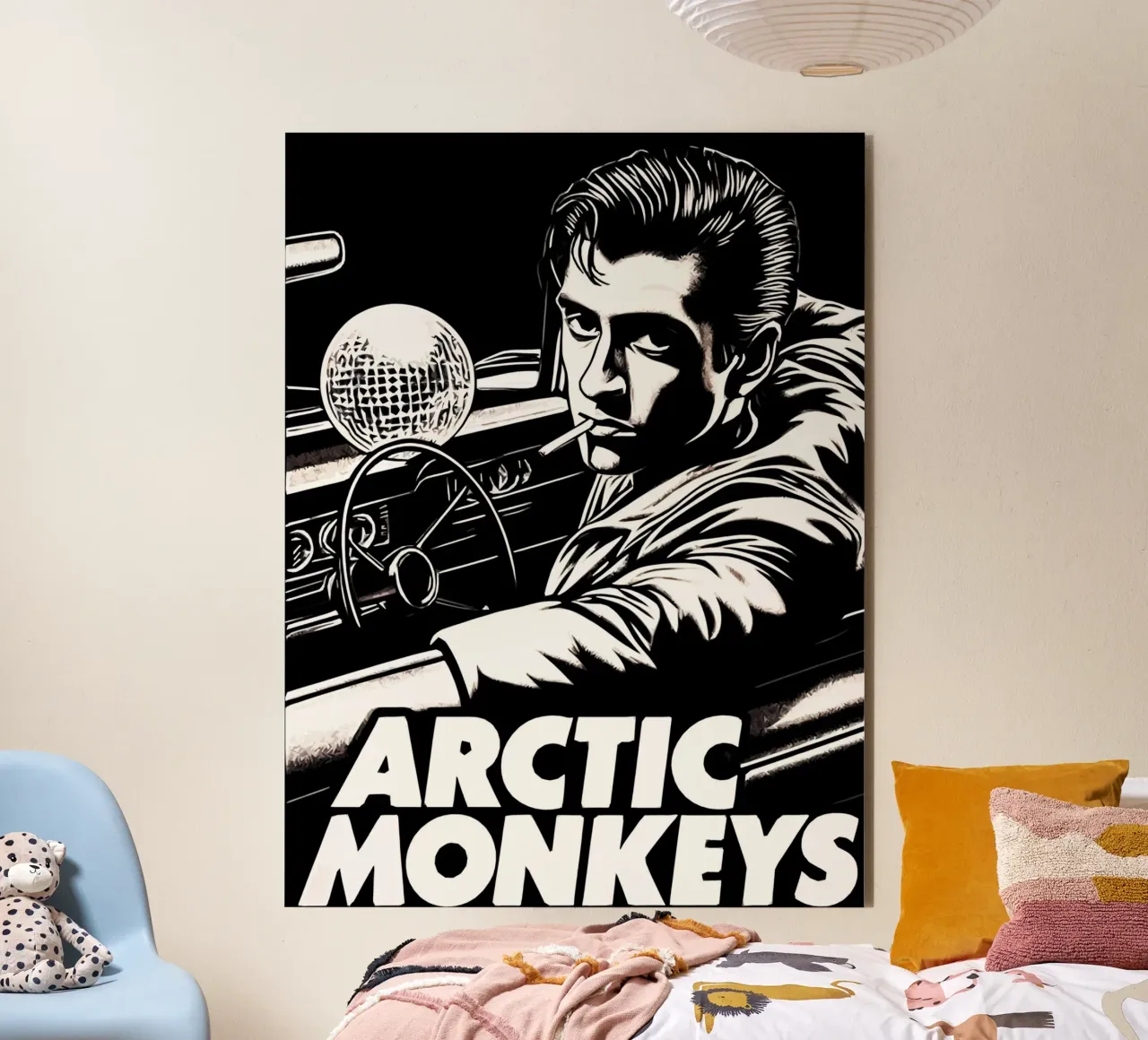 Arctic Monkeys alex turner Art forex plate by music soul
