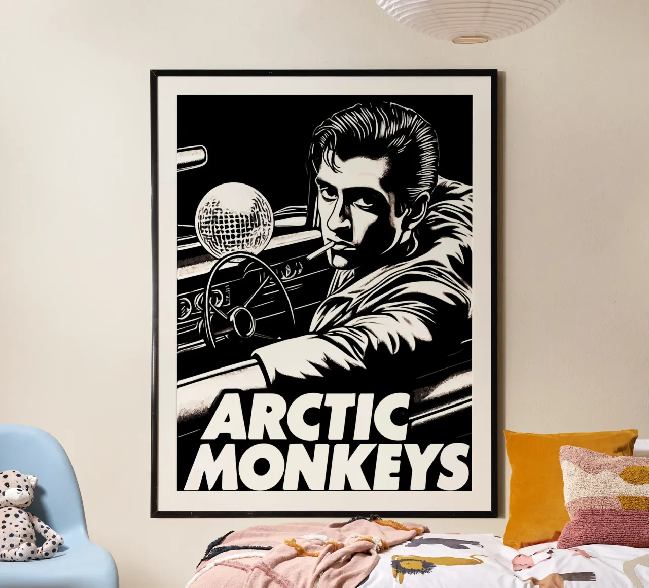 Arctic Monkeys alex turner Kunst Hahnemühle von music soul