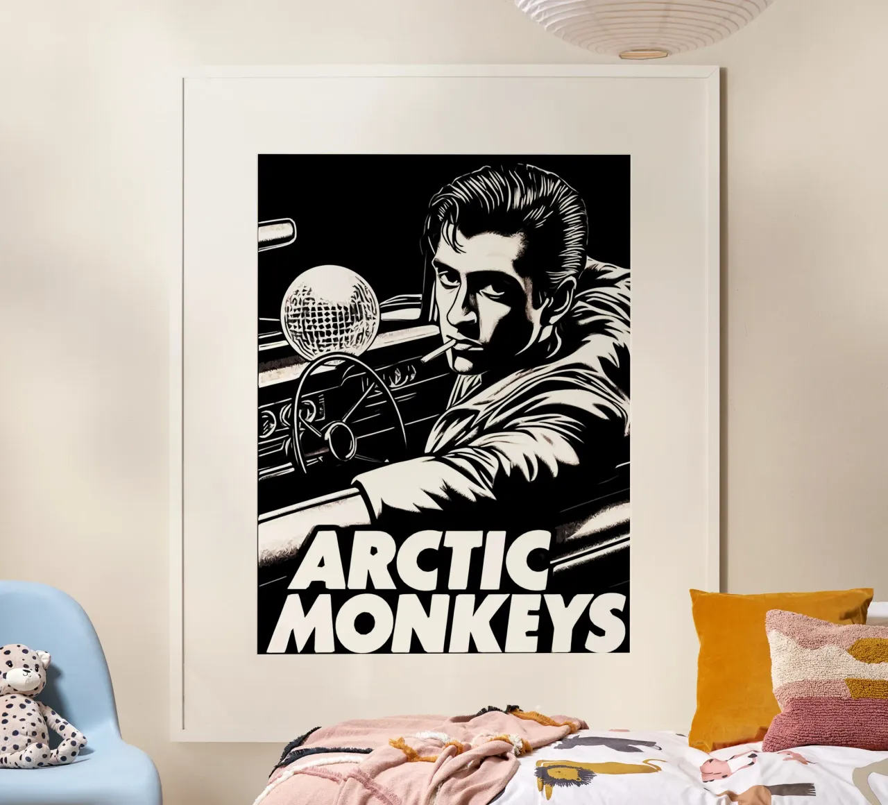 Arctic Monkeys alex turner Kunst Hahnemühle von music soul