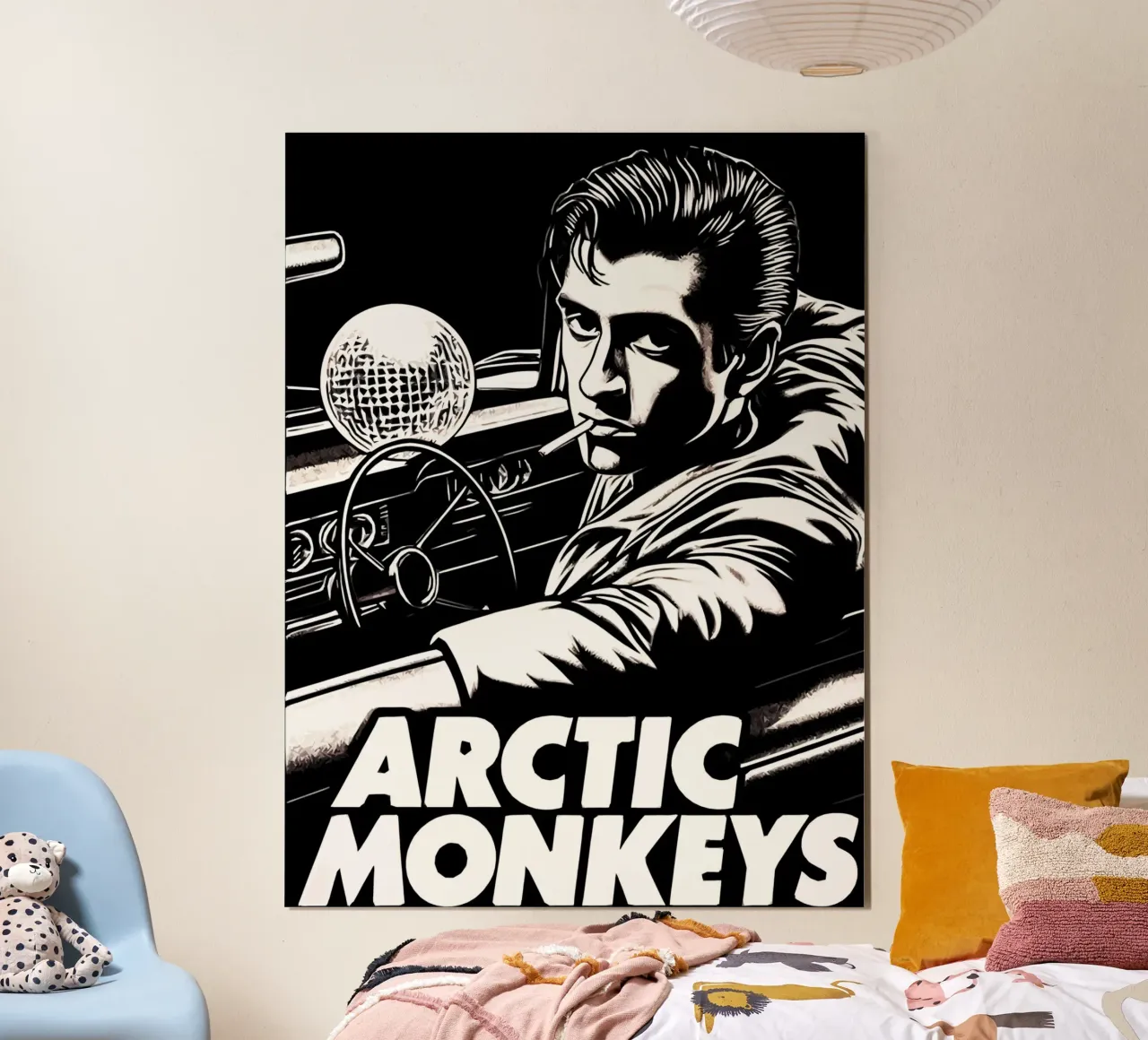 Arctic Monkeys alex turner Kunst Hahnemühle von music soul
