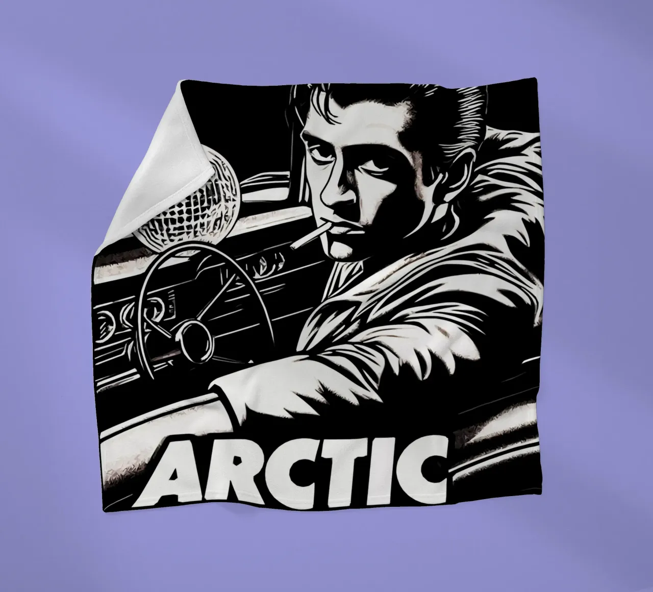 Arctic Monkeys alex turner Kunst Fleecedecke von music soul