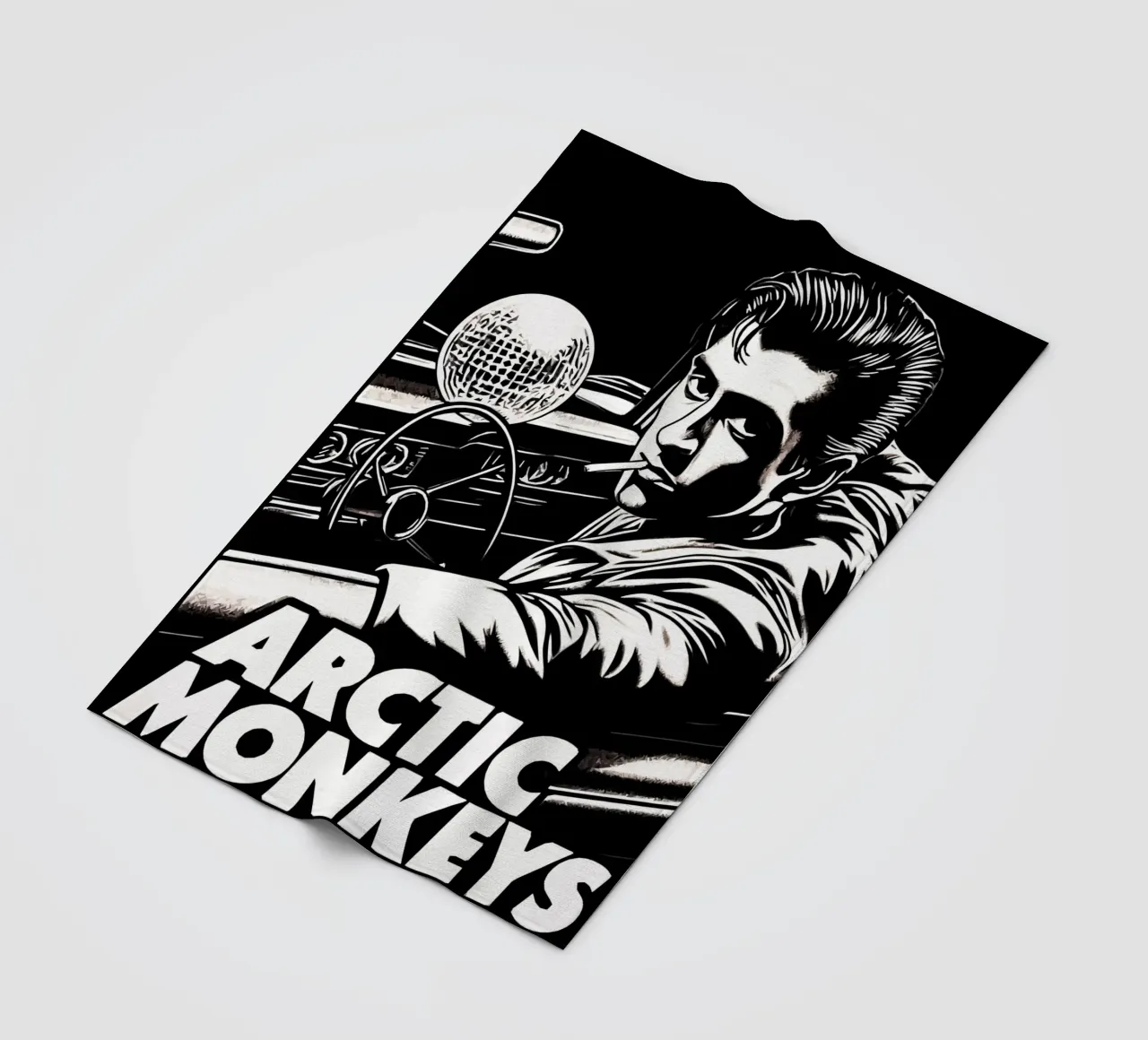 Arctic Monkeys alex turner Kunst Fleecedecke von music soul