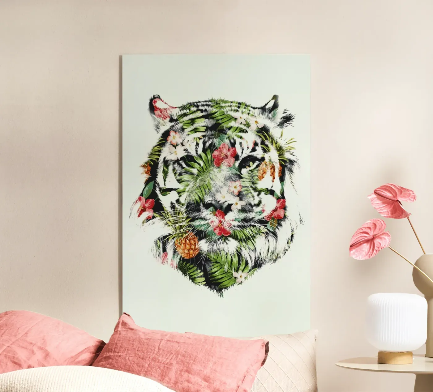 Tropical Tiger acryl van Róbert Farkas