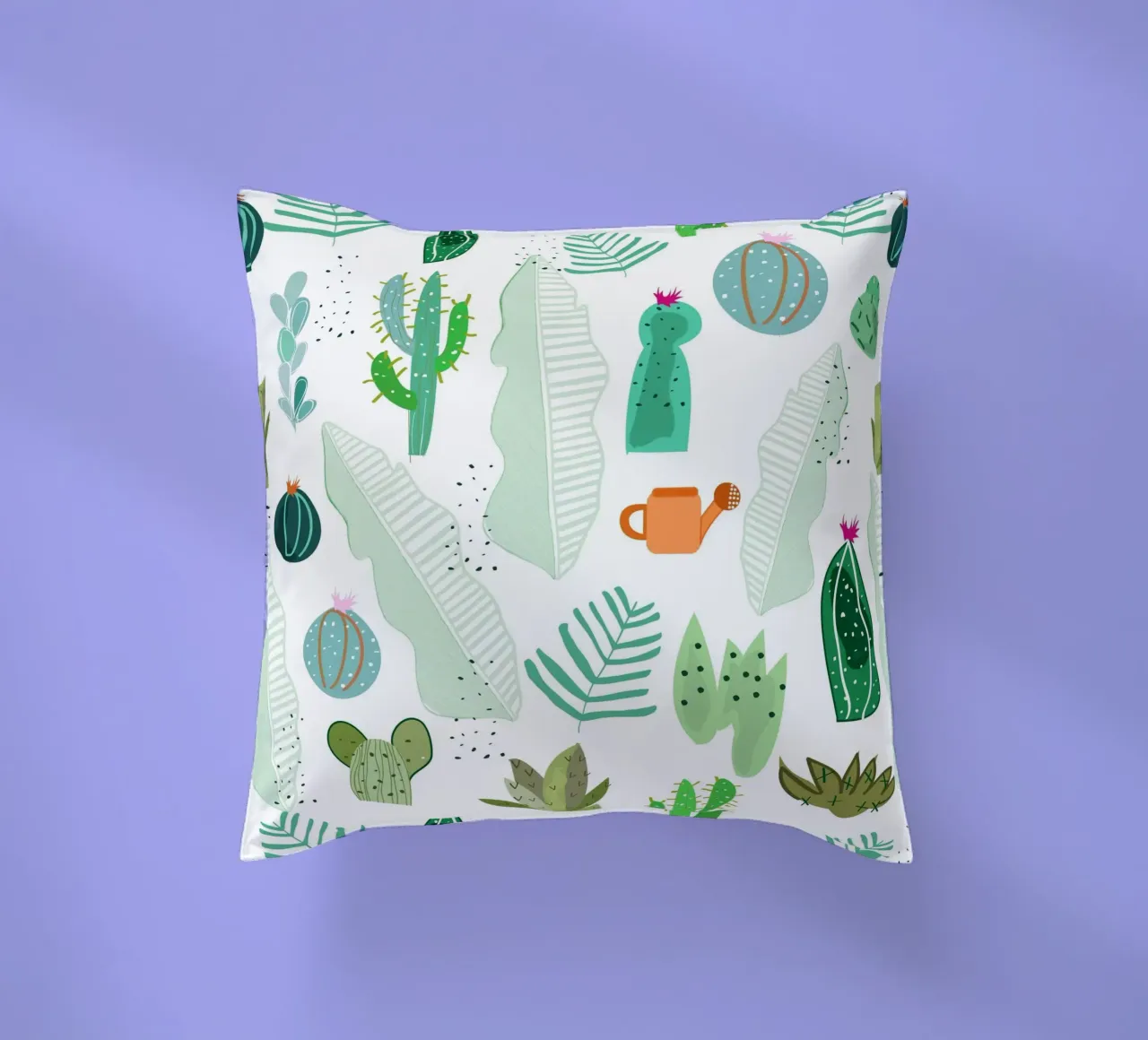 Cactus e fiori cuscino da gulsengunel