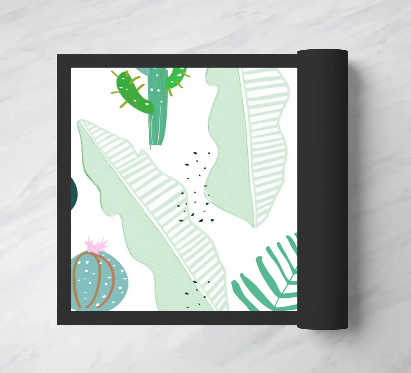Cactus e fiori zerbino da gulsengunel