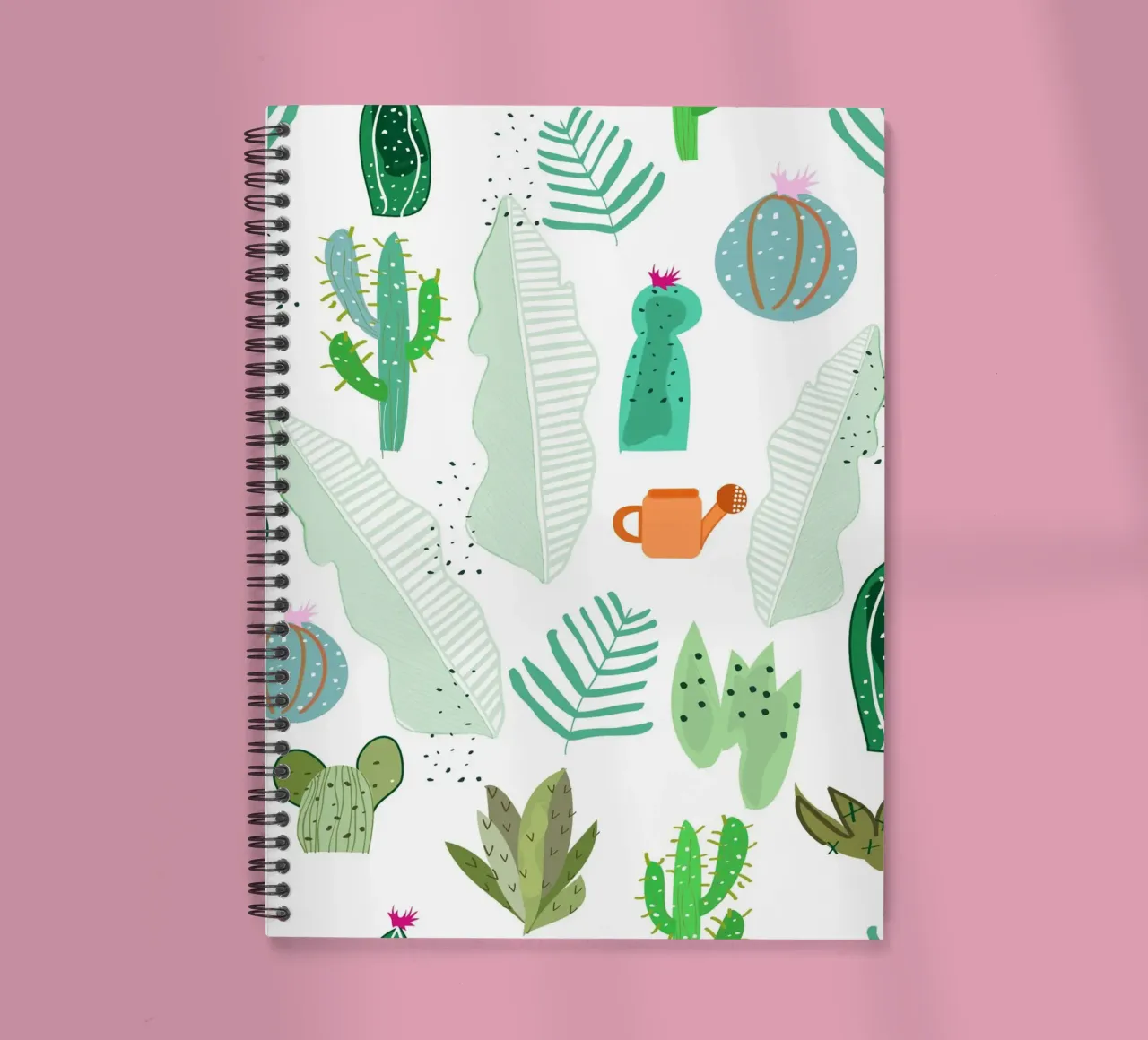 Cactus e fiori diario ad anelli da gulsengunel