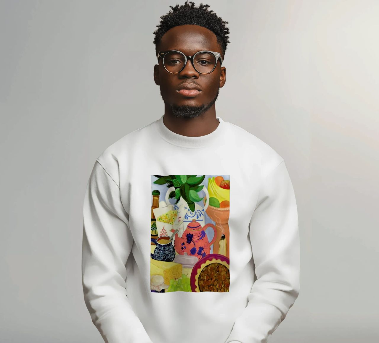Big Clutter No. 2 sweatshirt by Paloma Kua