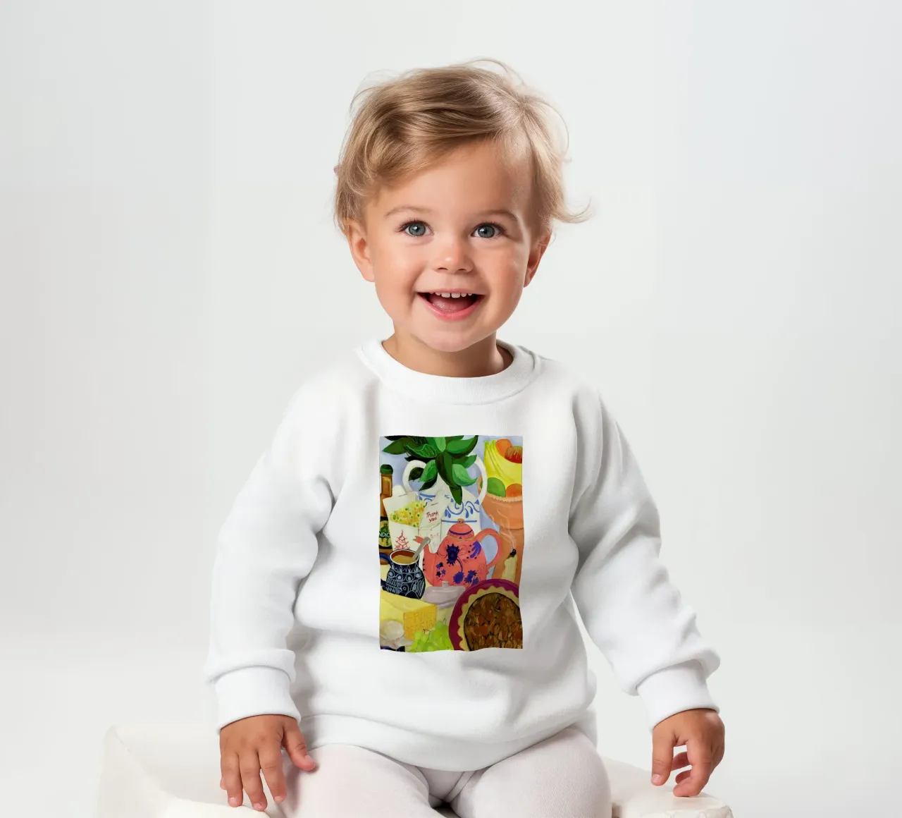 Big Clutter No. 2 baby sweatshirt by Paloma Kua