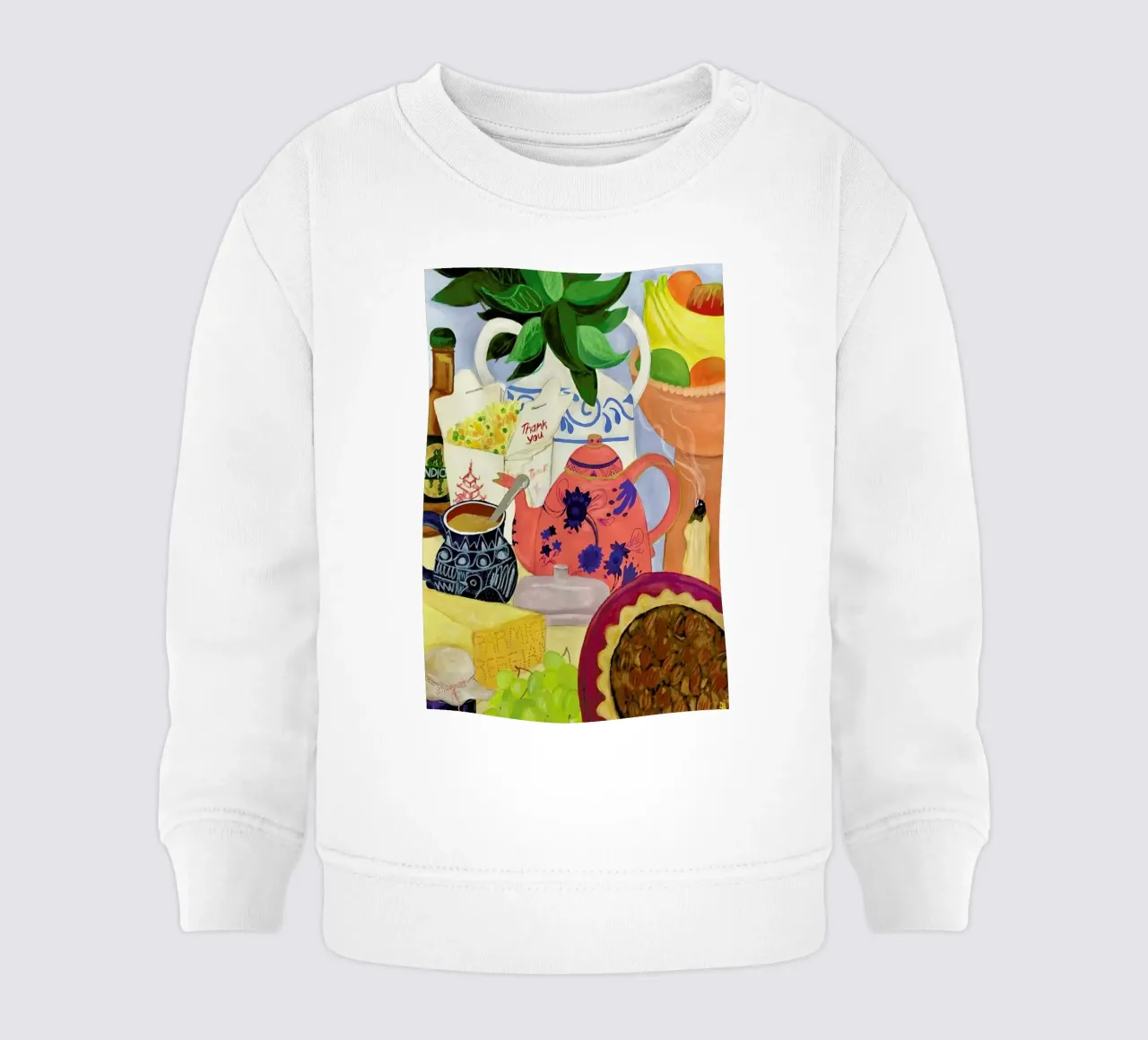 Big Clutter No. 2 baby sweatshirt by Paloma Kua