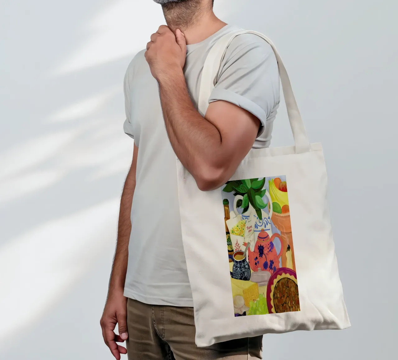 Big Clutter No. 2 borsa in juta da Paloma Kua