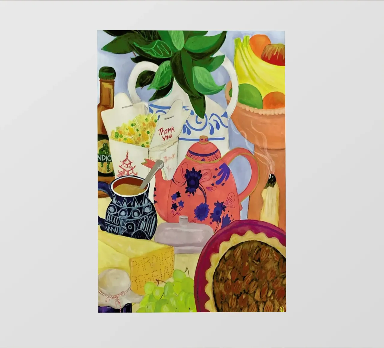 Big Clutter No. 2 Backlit Folie von Paloma Kua
