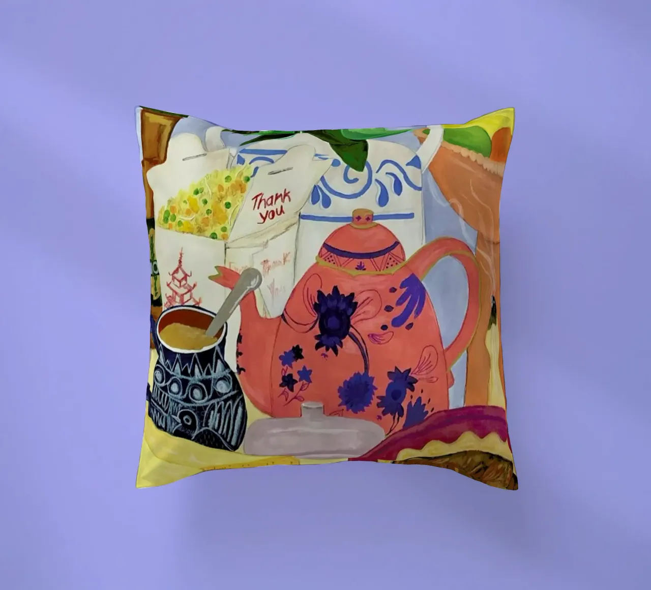 Big Clutter No. 2 coussin de Paloma Kua