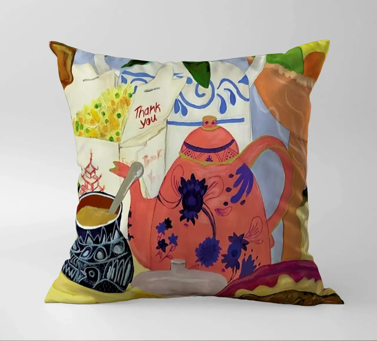 Big Clutter No. 2 cuscino da Paloma Kua