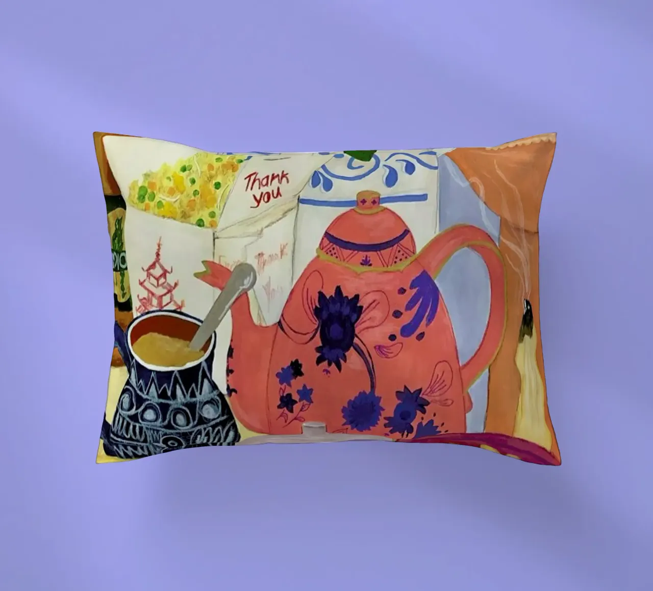 Big Clutter No. 2 coussin de Paloma Kua