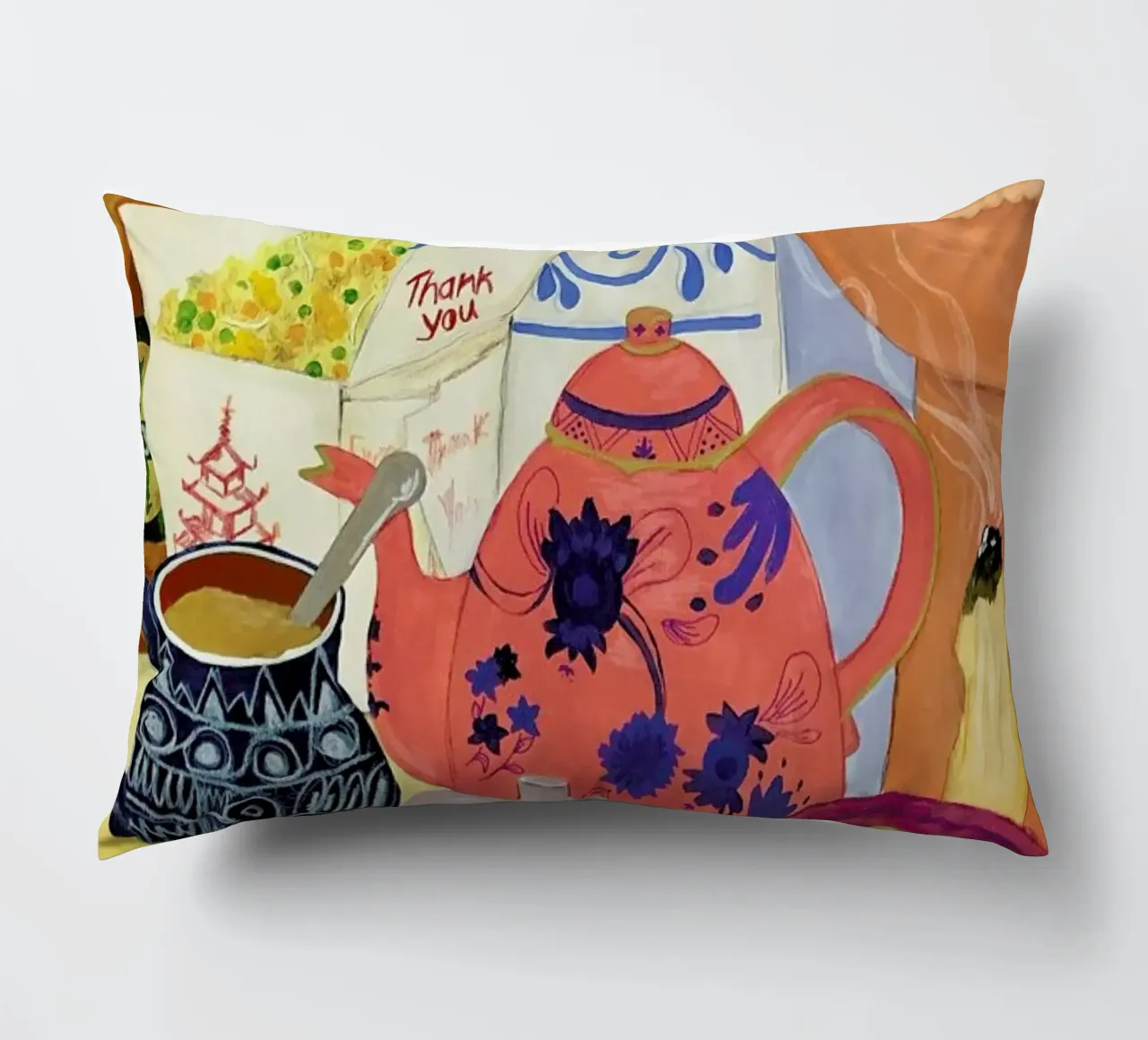 Big Clutter No. 2 cuscino da Paloma Kua