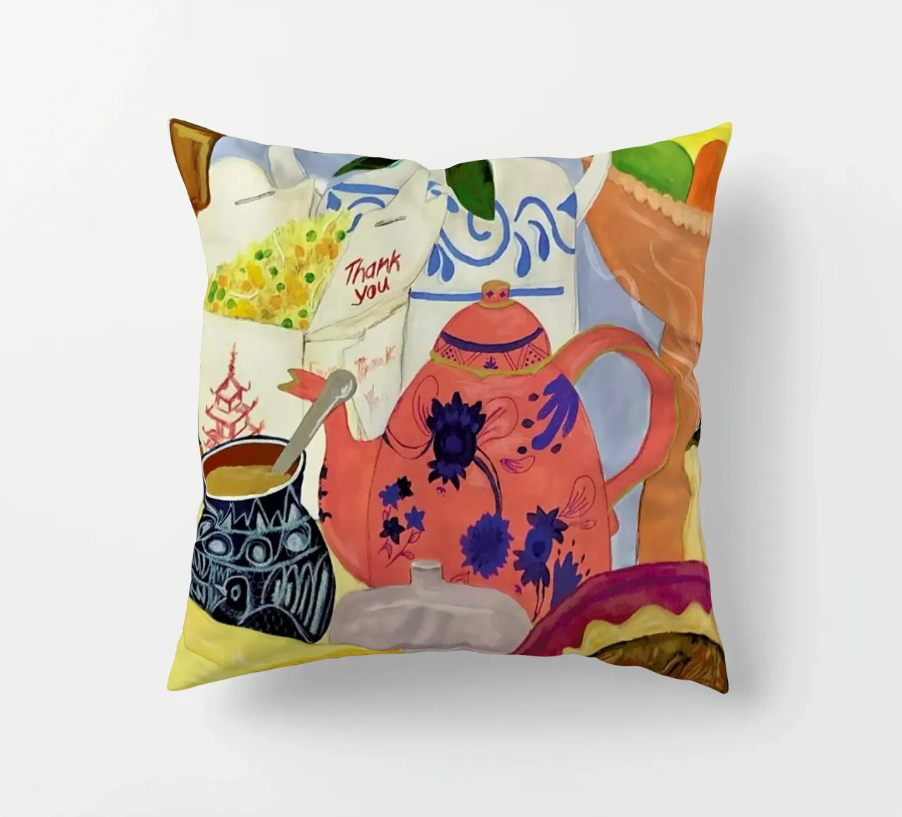 Big Clutter No. 2 coussin de Paloma Kua