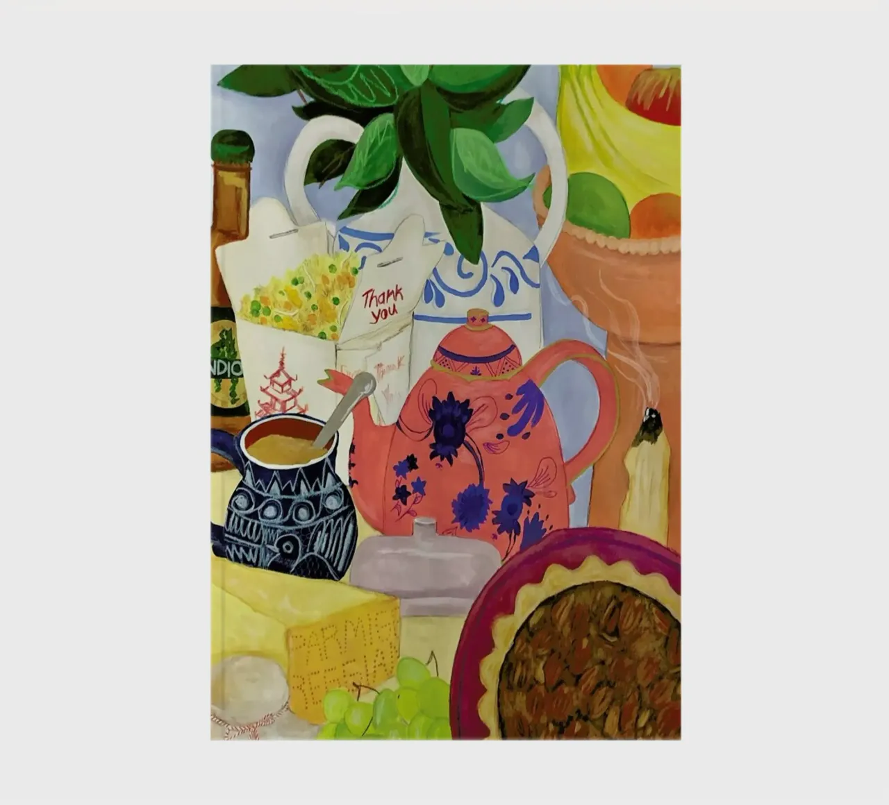 Big Clutter No. 2 notebook by Paloma Kua