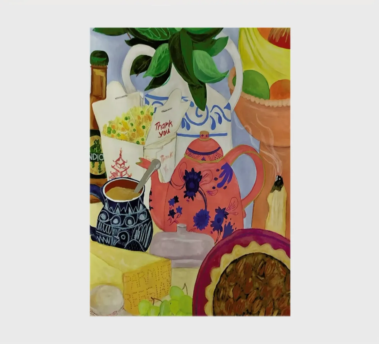 Big Clutter No. 2 notebook by Paloma Kua