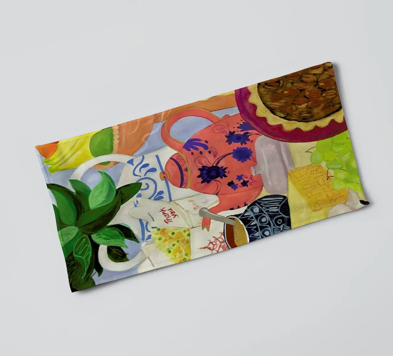 Big Clutter No. 2 Handtuch von Paloma Kua