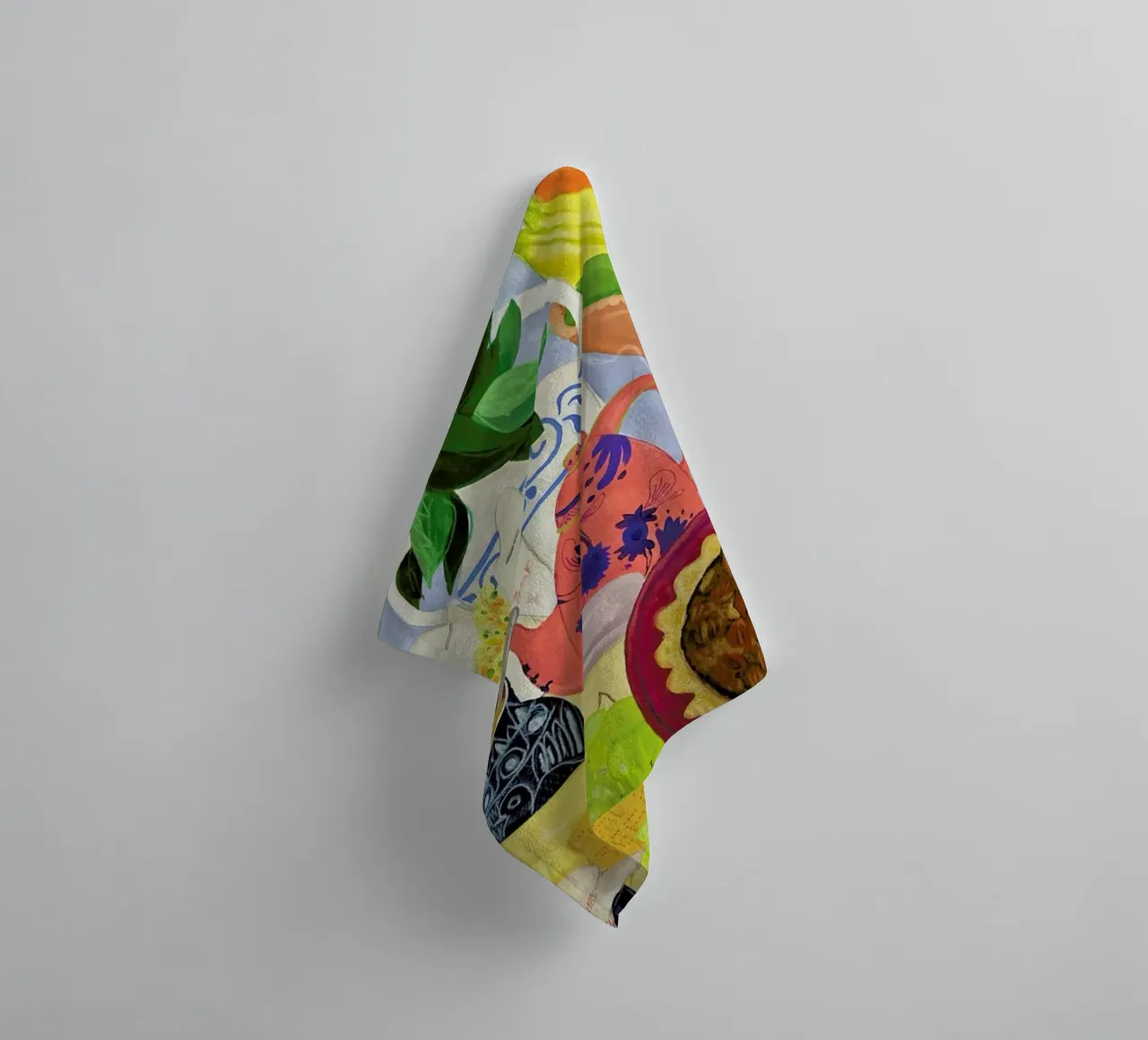 Big Clutter No. 2 towel by Paloma Kua