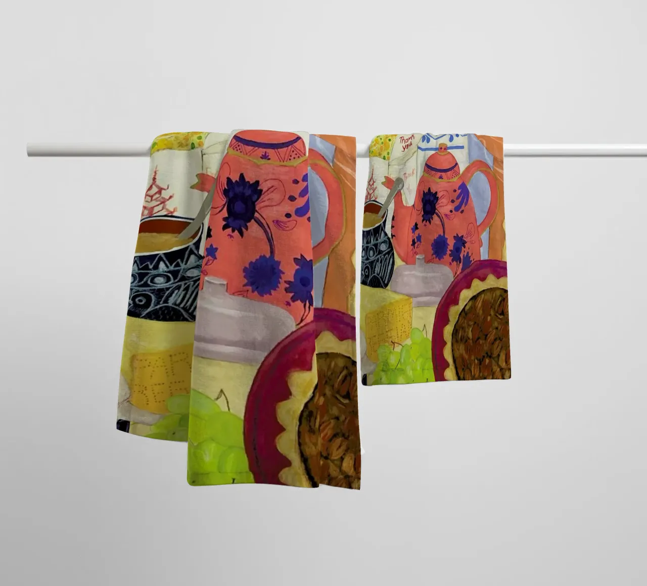 Big Clutter No. 2 towel by Paloma Kua