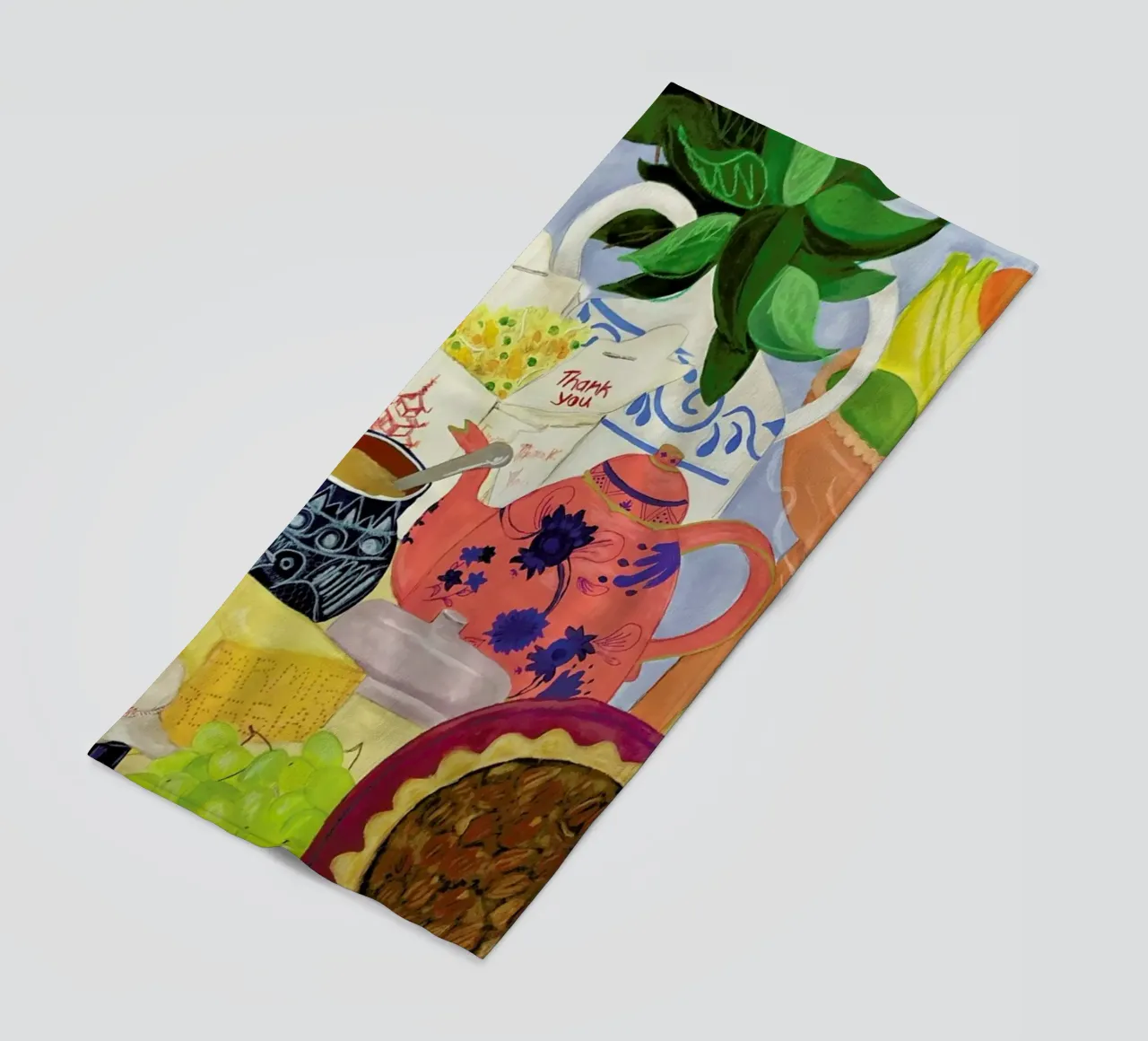 Big Clutter No. 2 beach towel by Paloma Kua