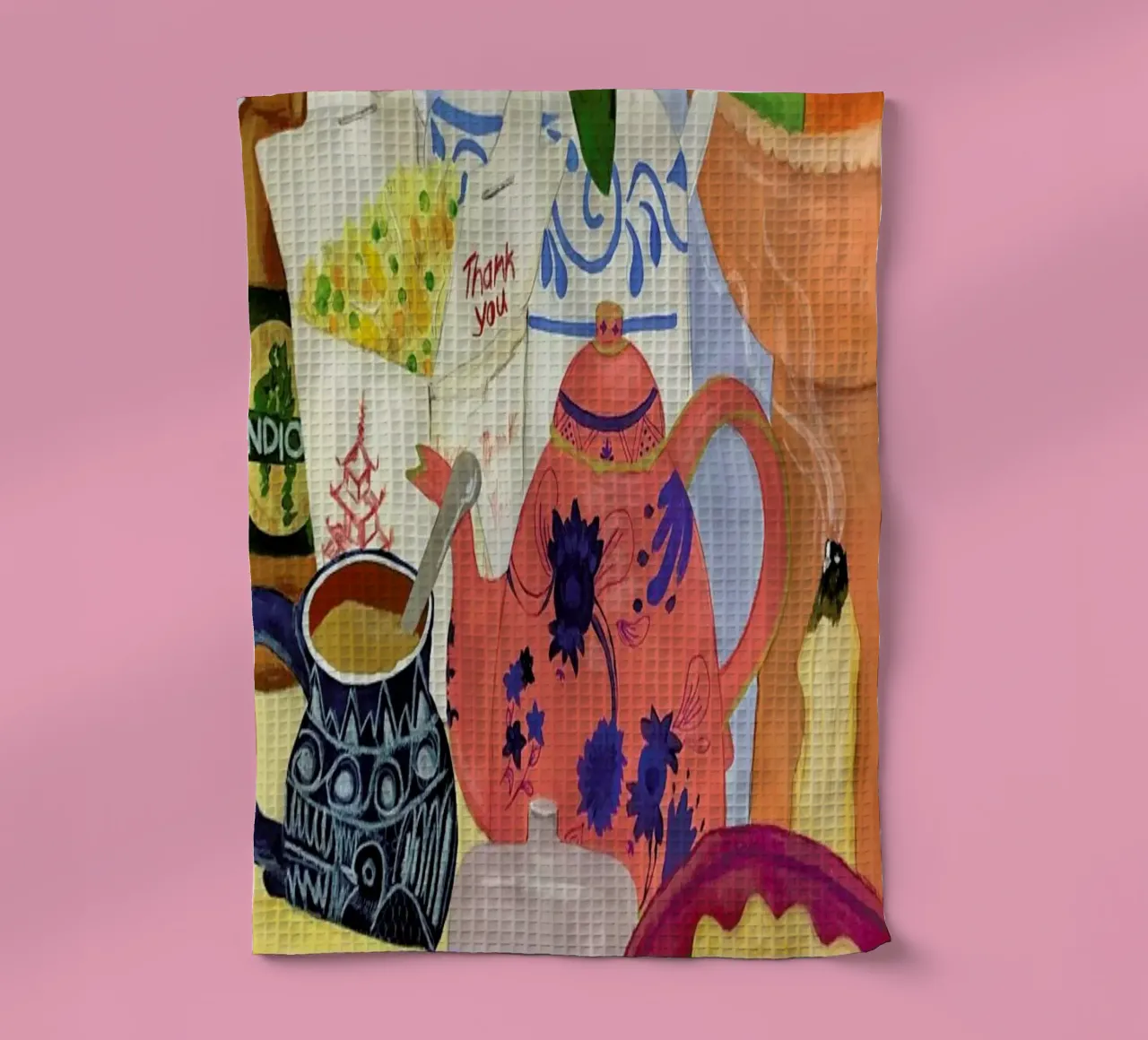 Big Clutter No. 2 torchon de Paloma Kua