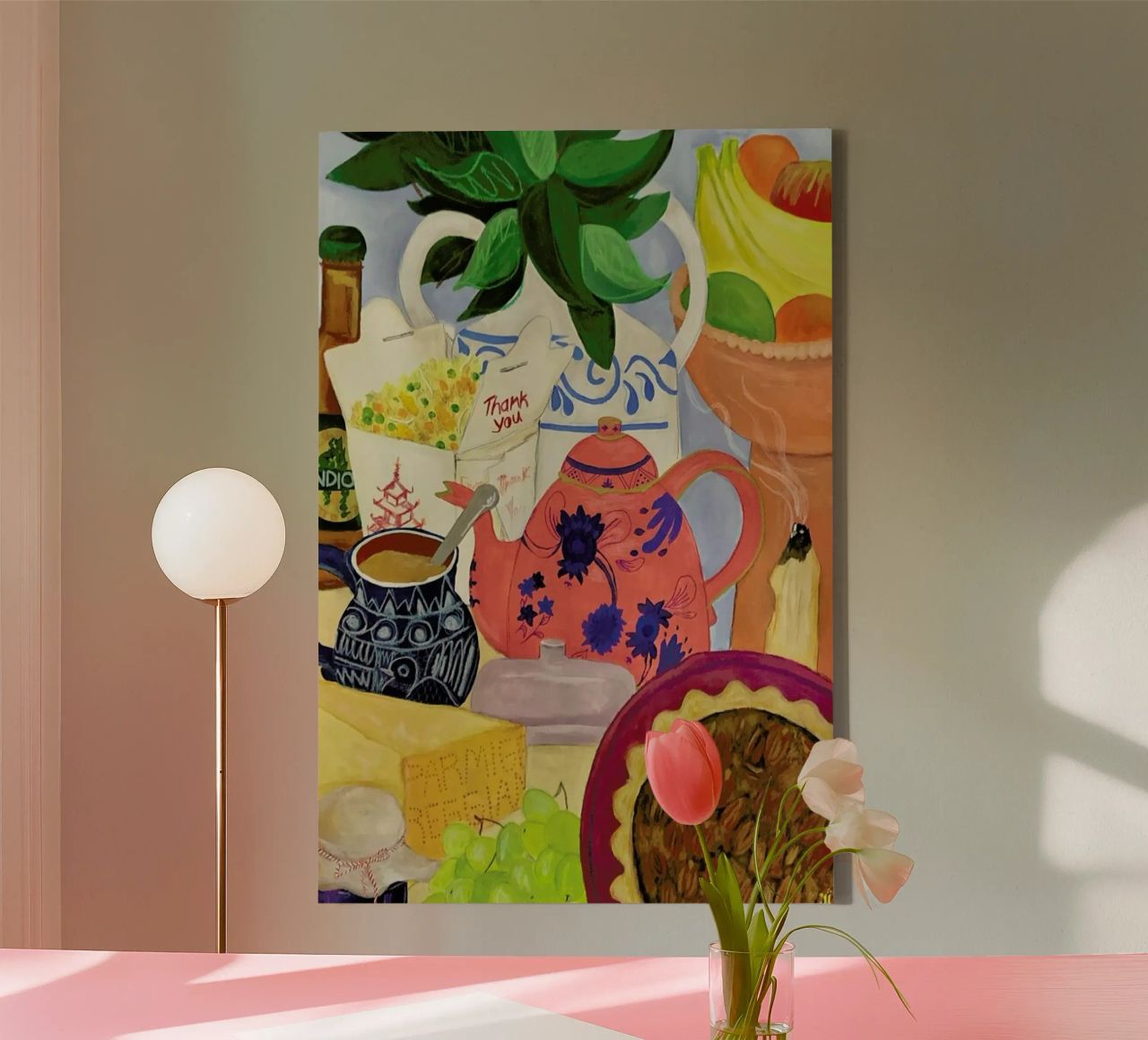Big Clutter No. 2 canvas by Paloma Kua