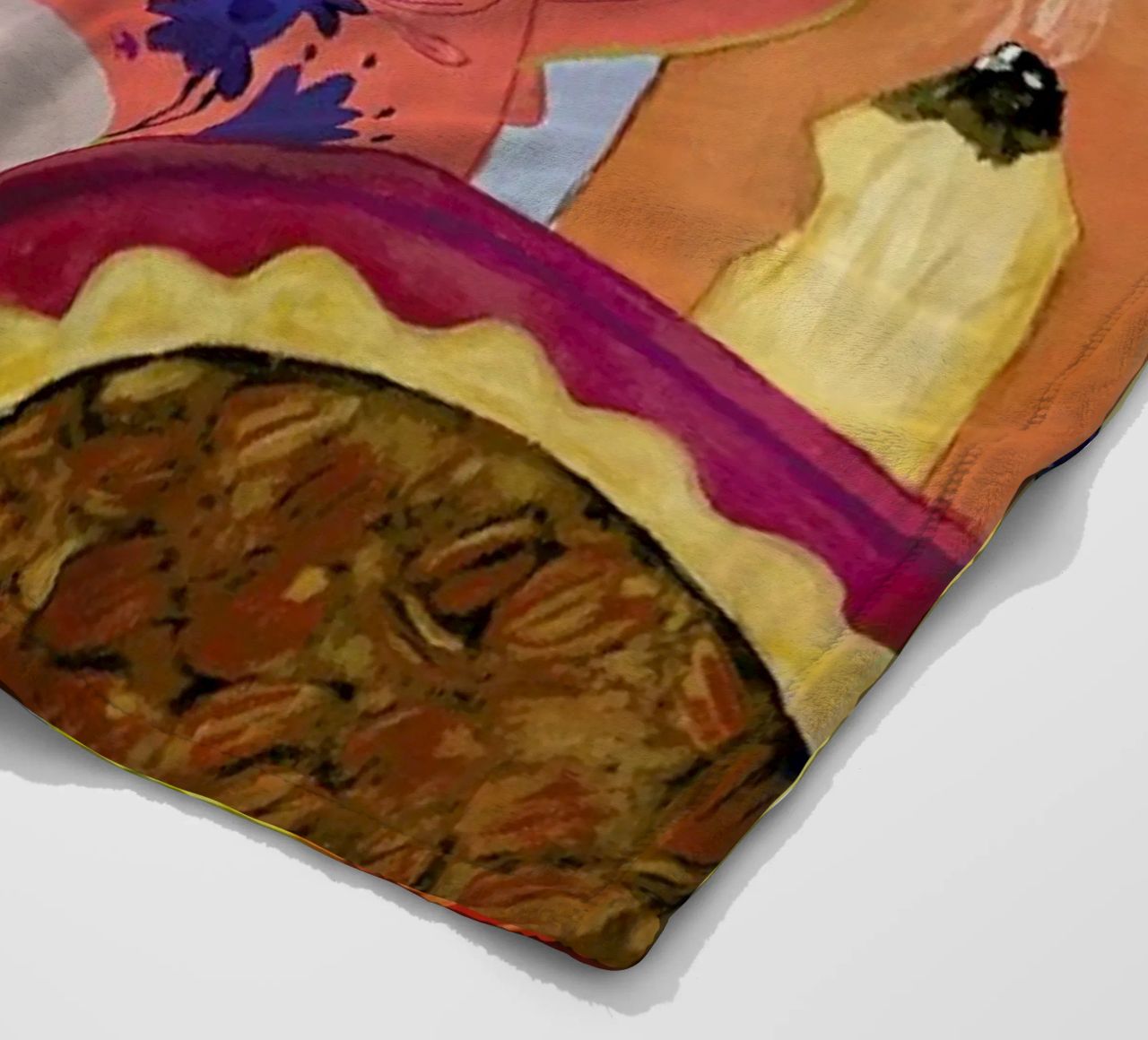 Big Clutter No. 2 fleece blanket by Paloma Kua