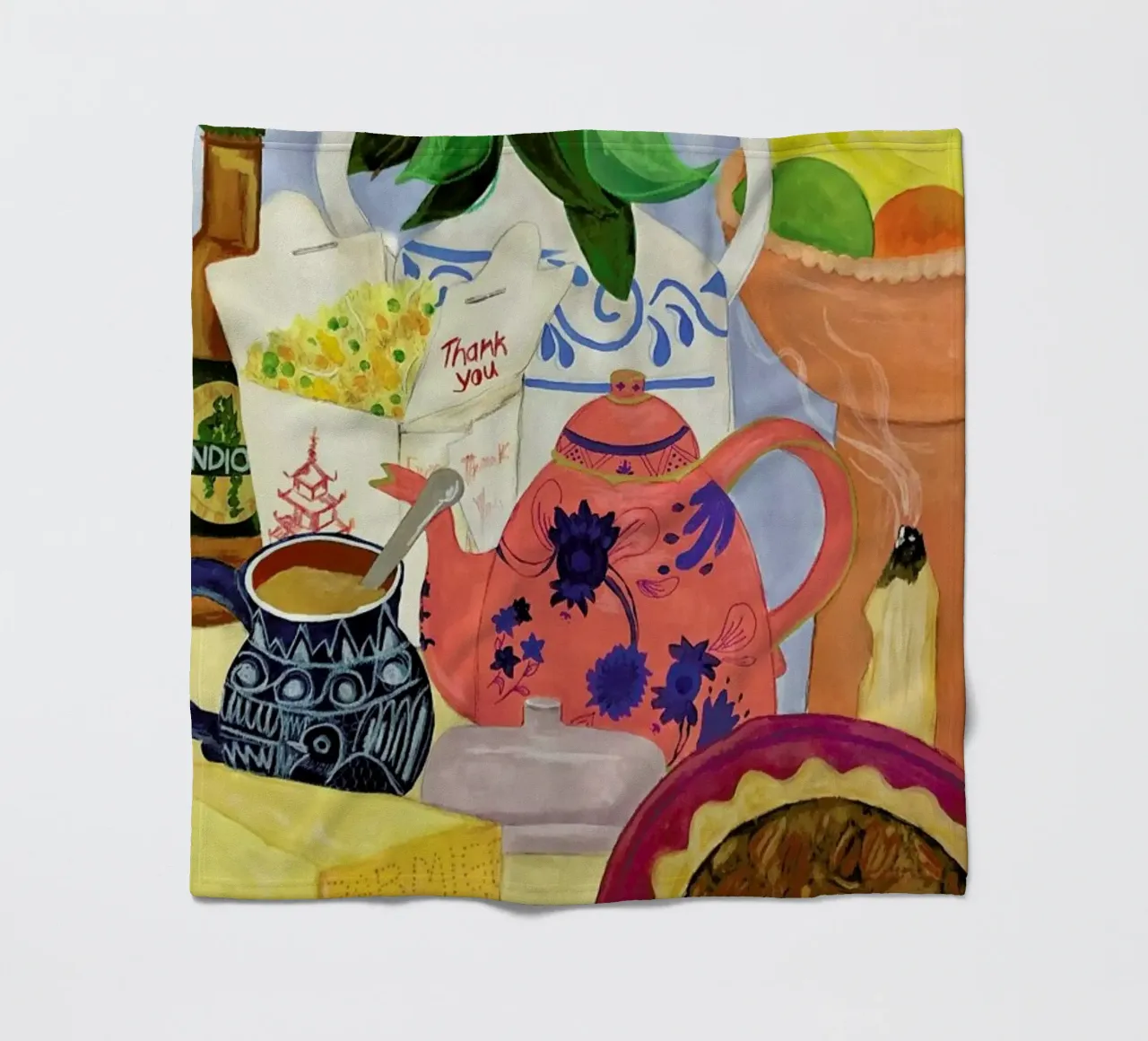 Big Clutter No. 2 coperta in pile da Paloma Kua