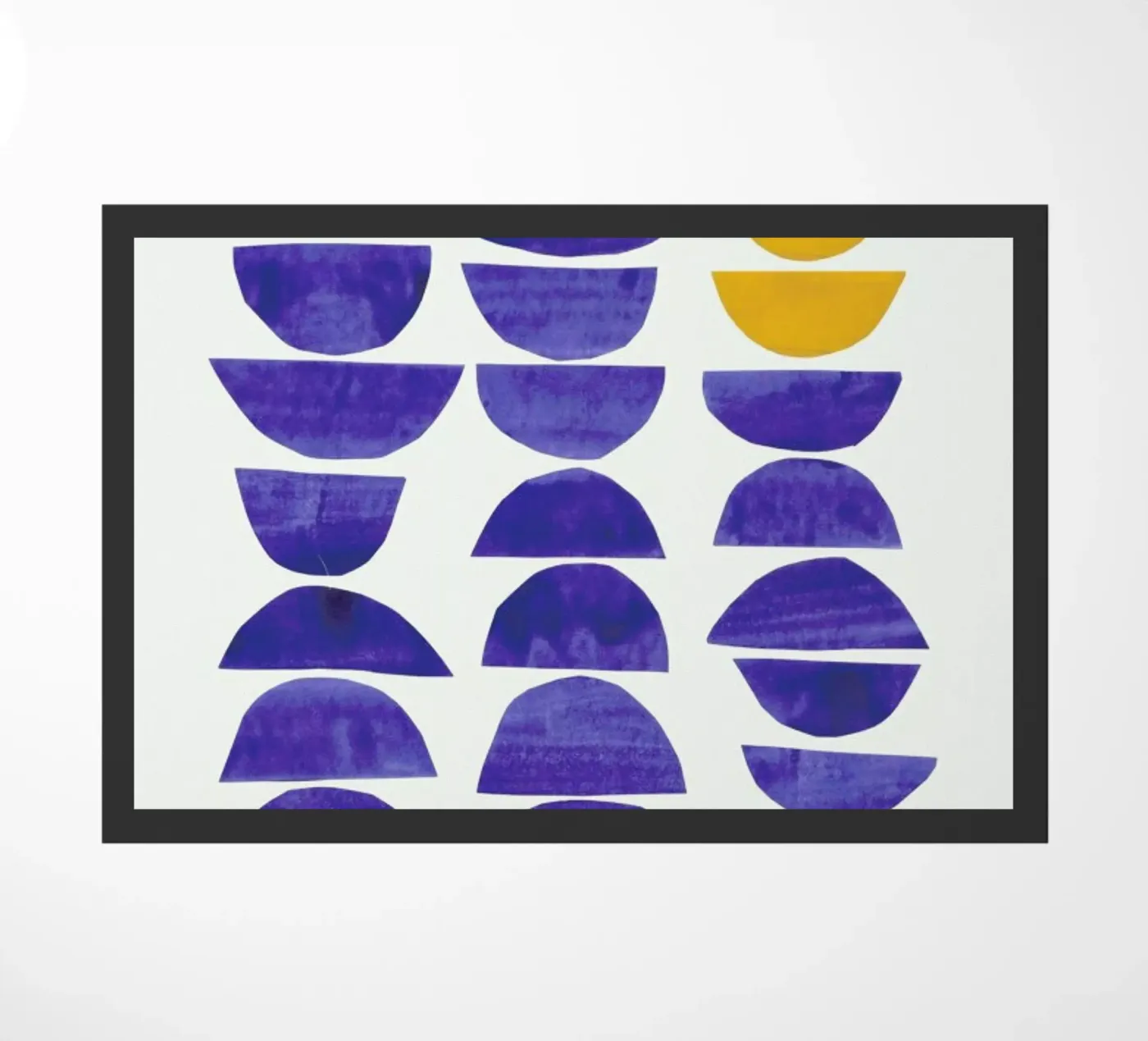 Sunset Waves deurmat van EnShape