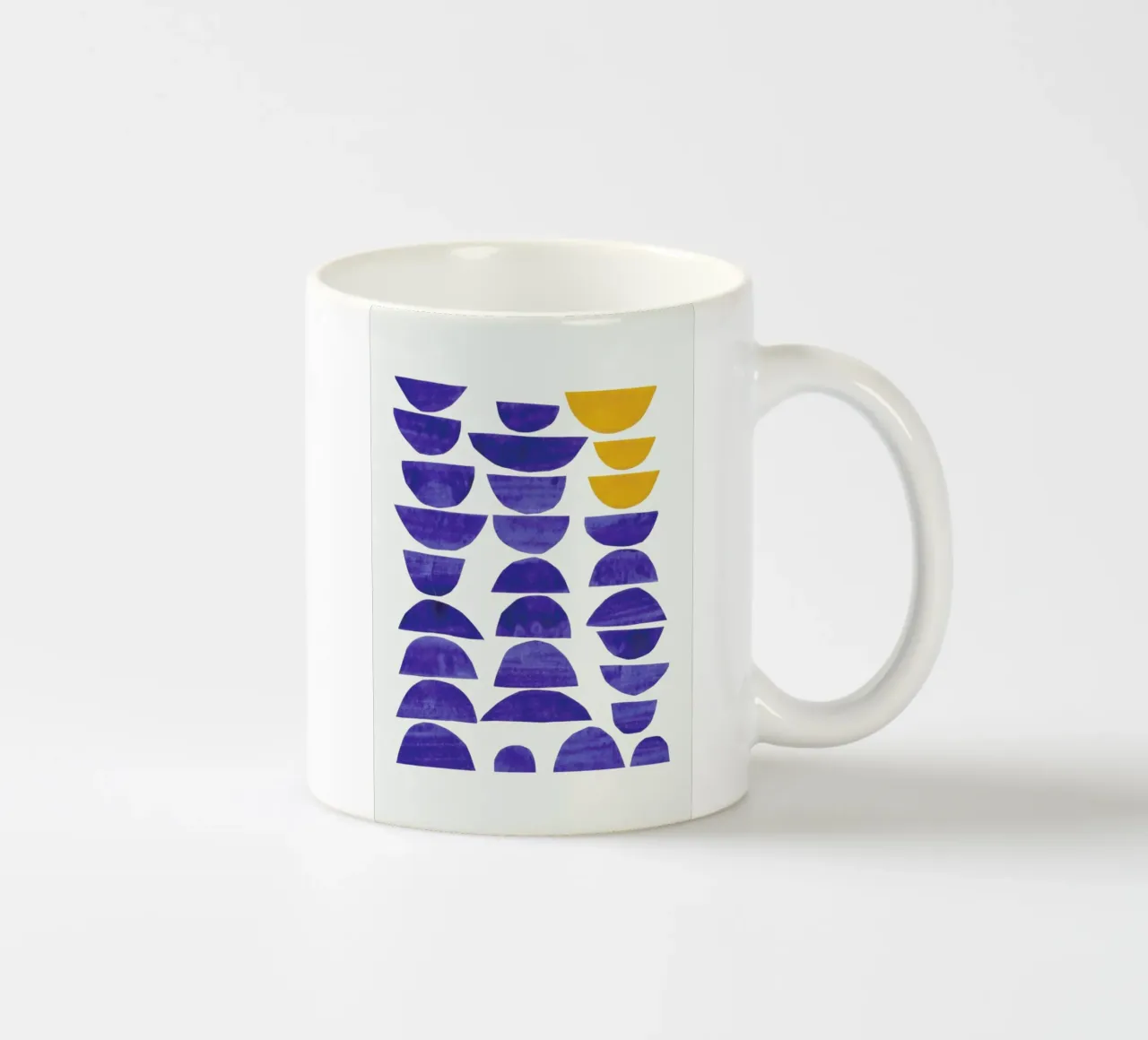 Sunset Waves Keramik Tasse von EnShape