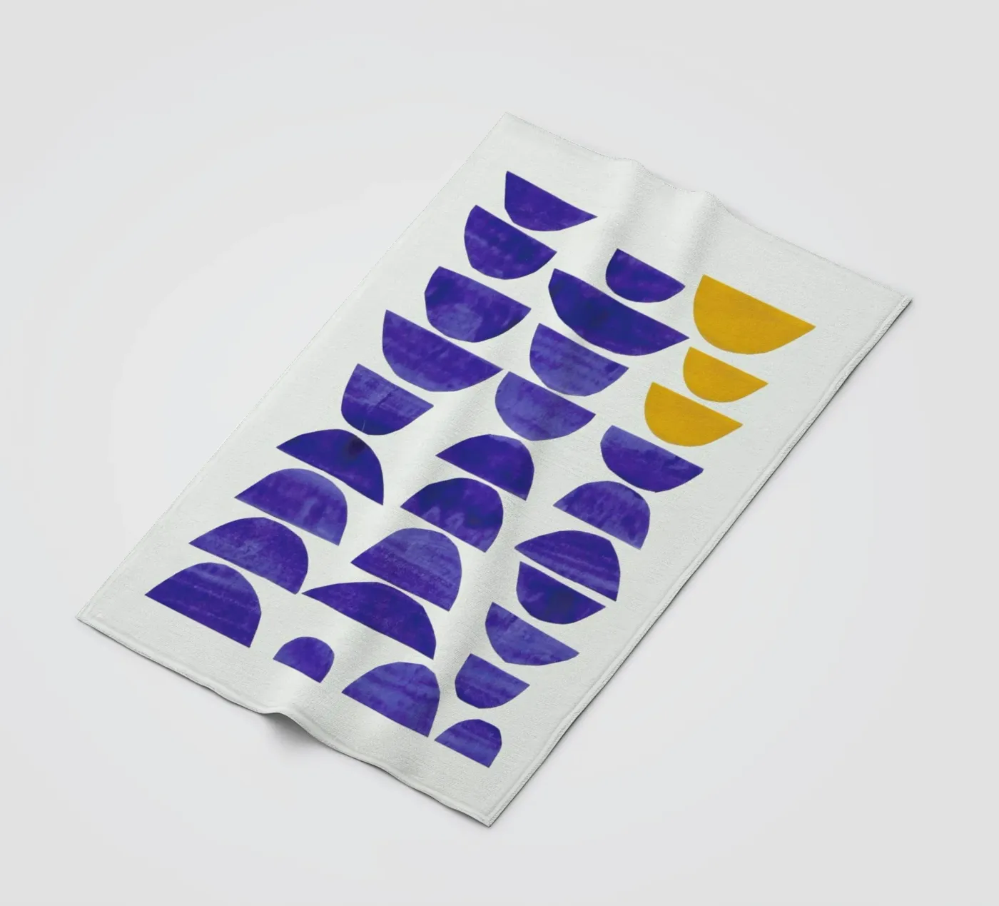 Sunset Waves plaid polaire de EnShape