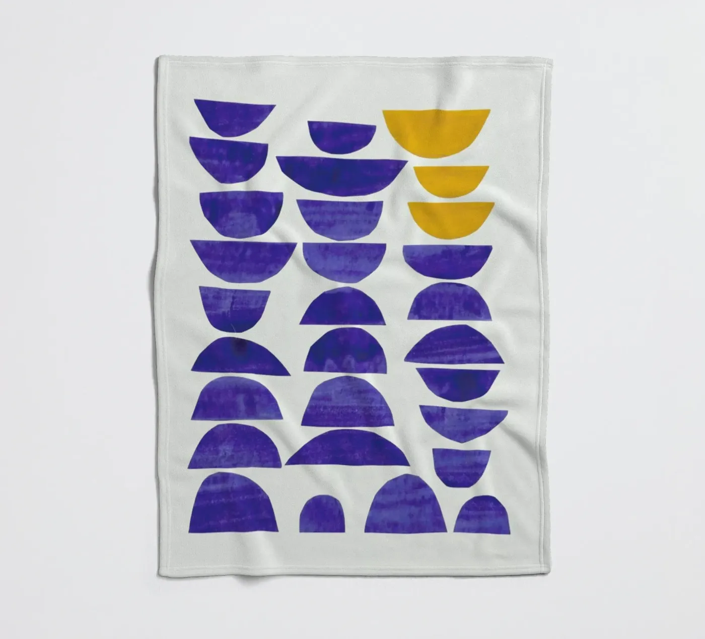 Sunset Waves plaid polaire de EnShape