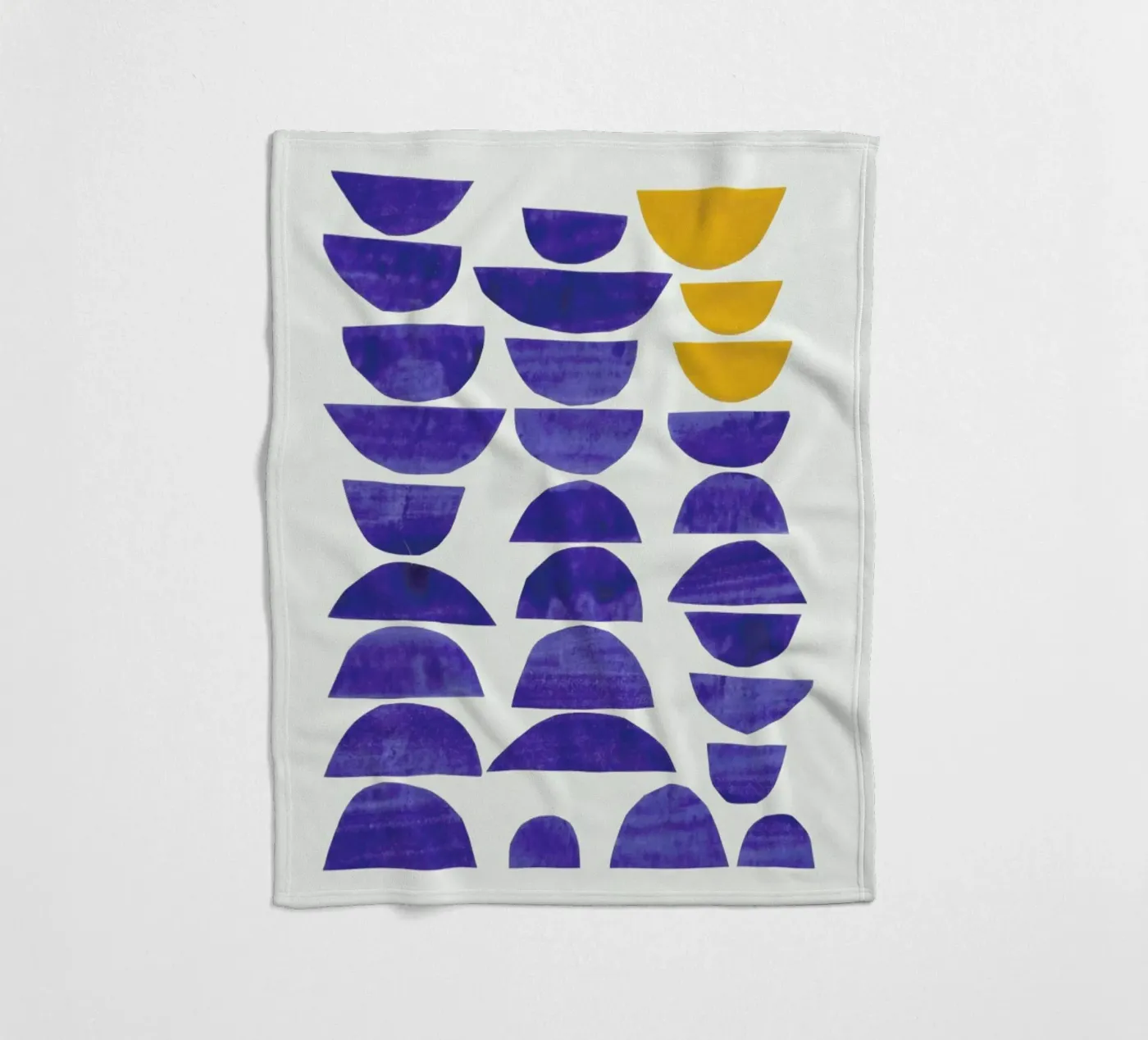 Sunset Waves plaid polaire de EnShape