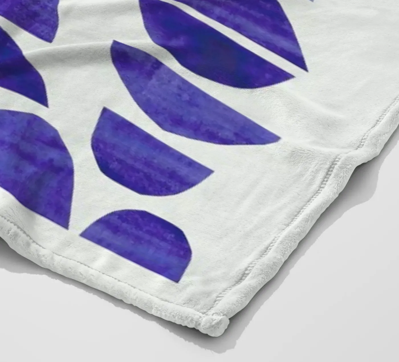 Sunset Waves plaid polaire de EnShape