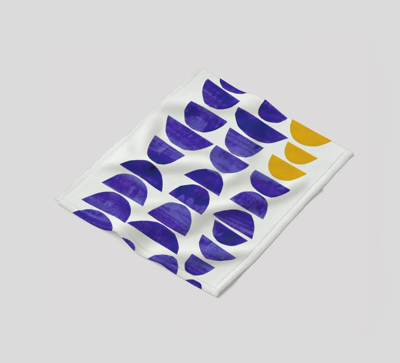 Sunset Waves plaid polaire de EnShape