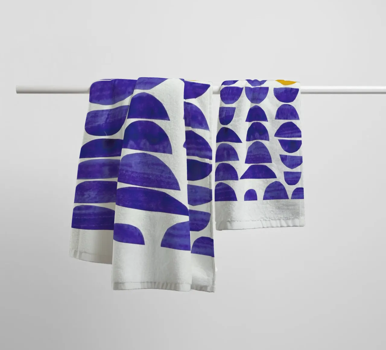 Sunset Waves towel by EnShape