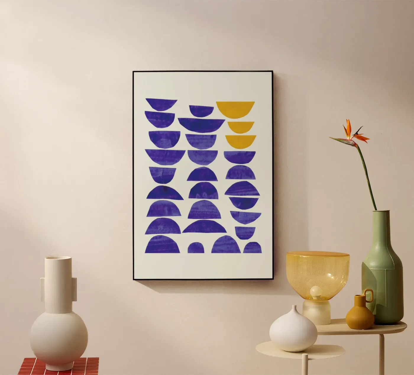 Sunset Waves acryl van EnShape