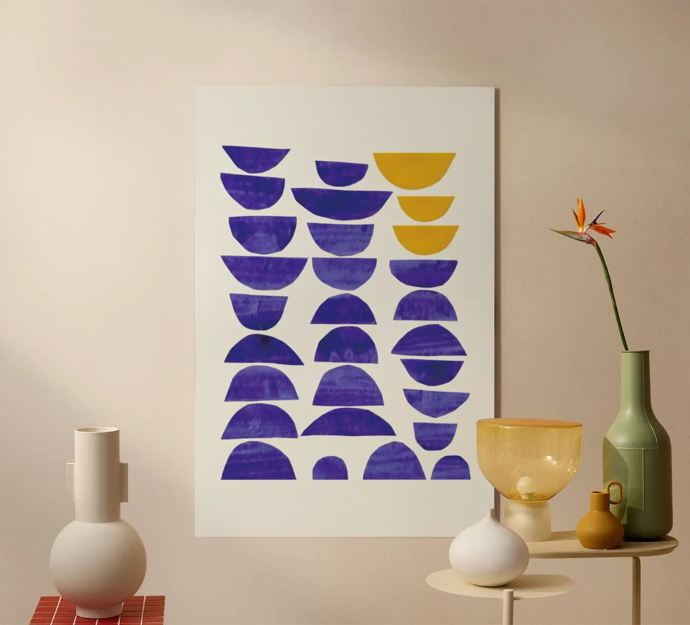 Sunset Waves acryl van EnShape