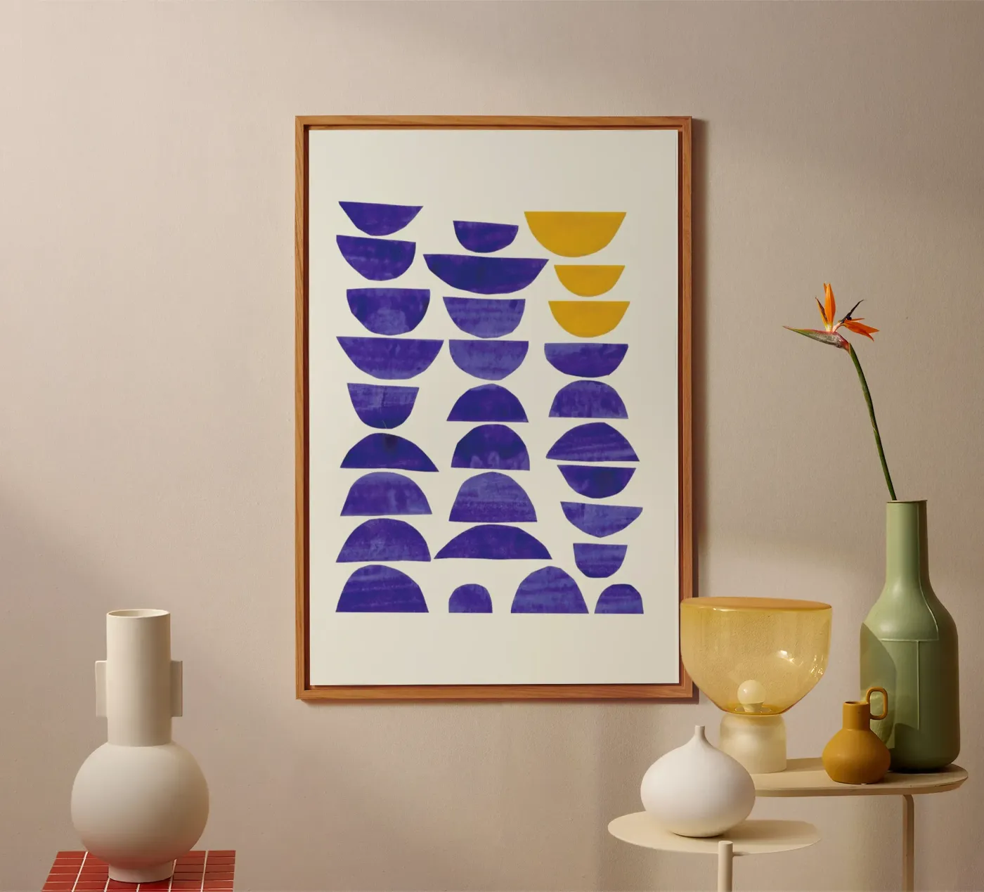 Sunset Waves forex-plaat van EnShape