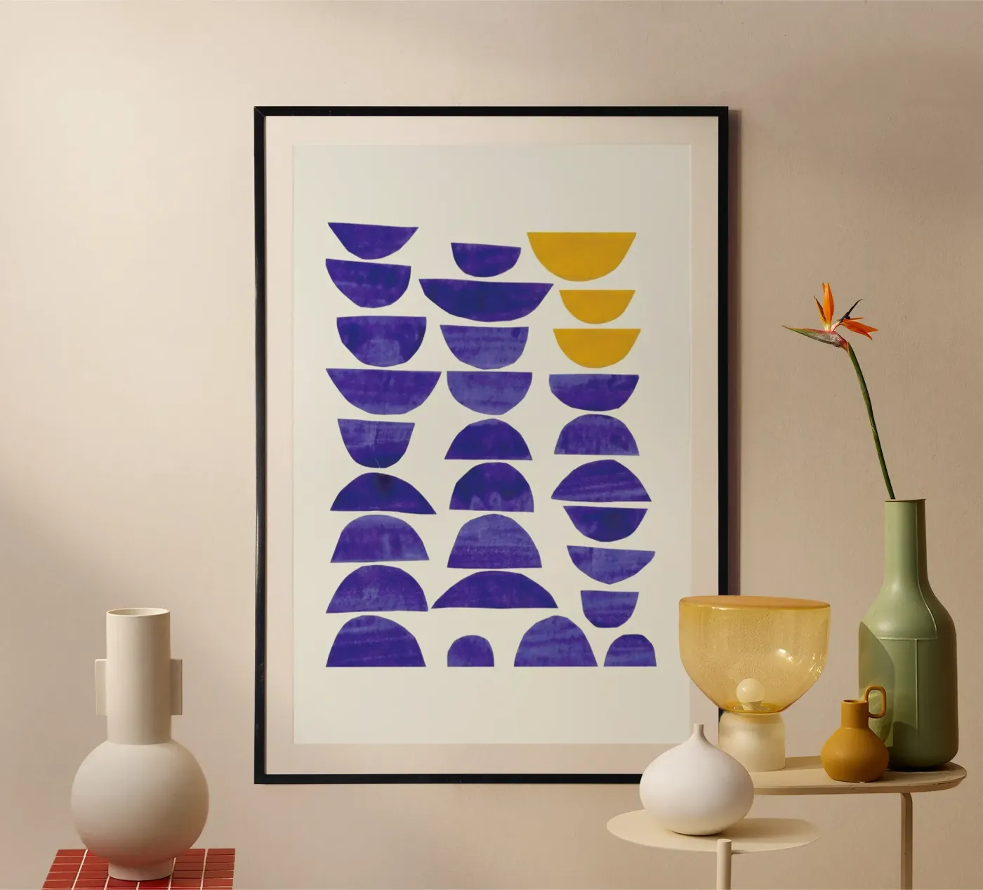 Sunset Waves poster da EnShape