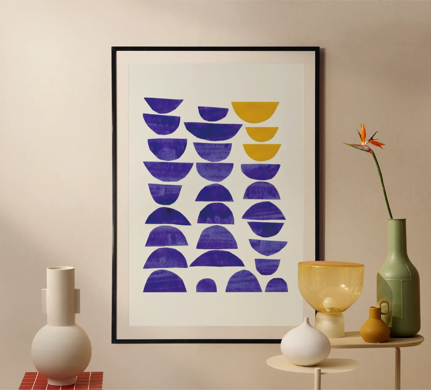 Sunset Waves poster da EnShape