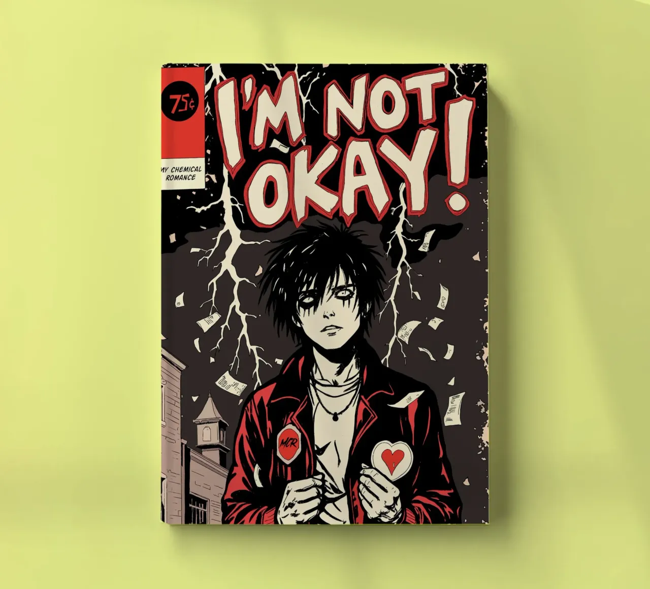 MCR I'm Not Okay notebook by lucasmeier