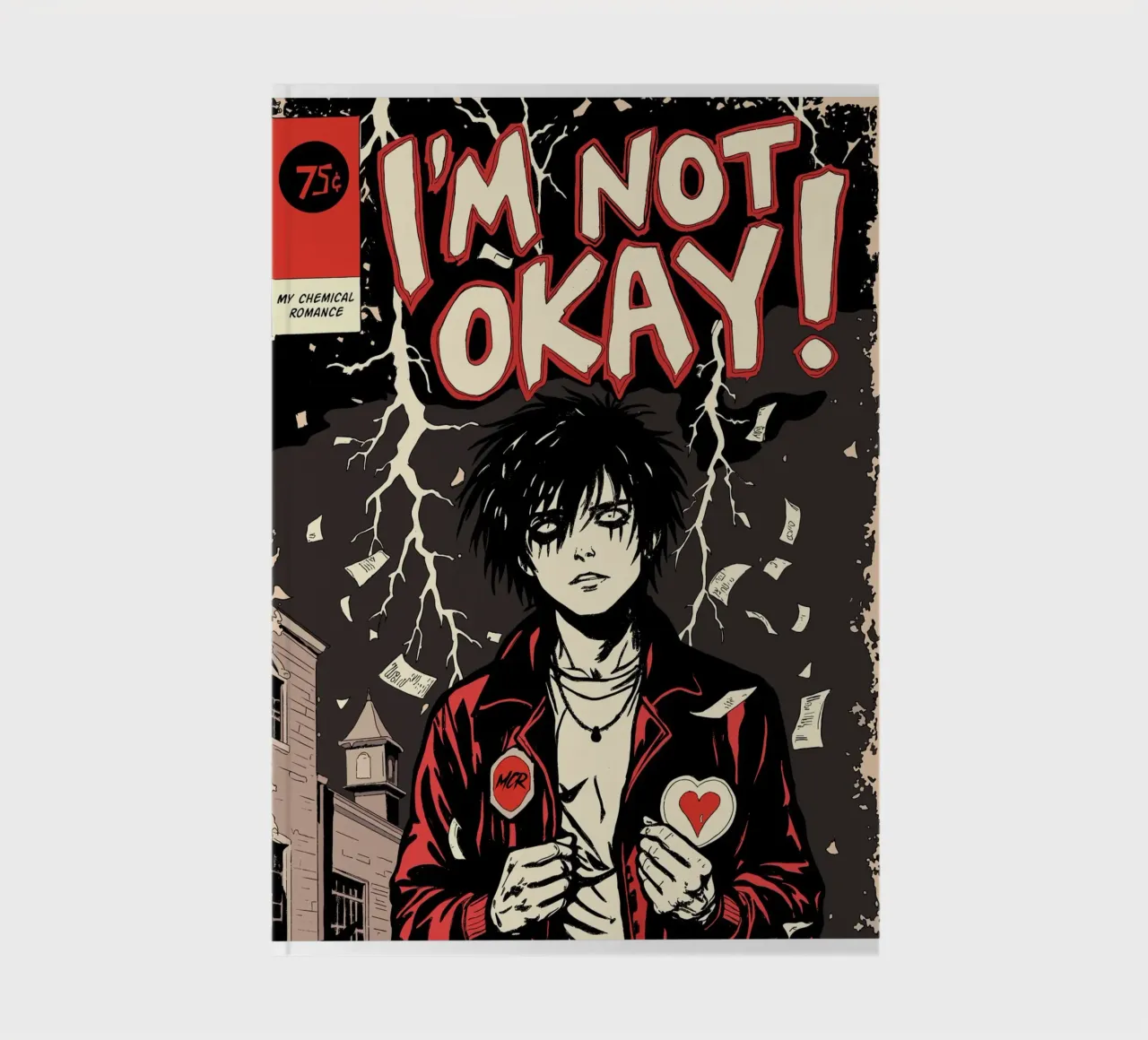 MCR I'm Not Okay notebook by lucasmeier